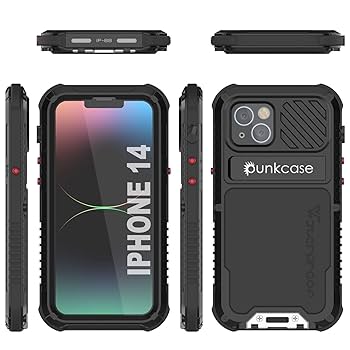 Punkcase iPhone 14 Waterproof Aluminum Case Cover [Metal