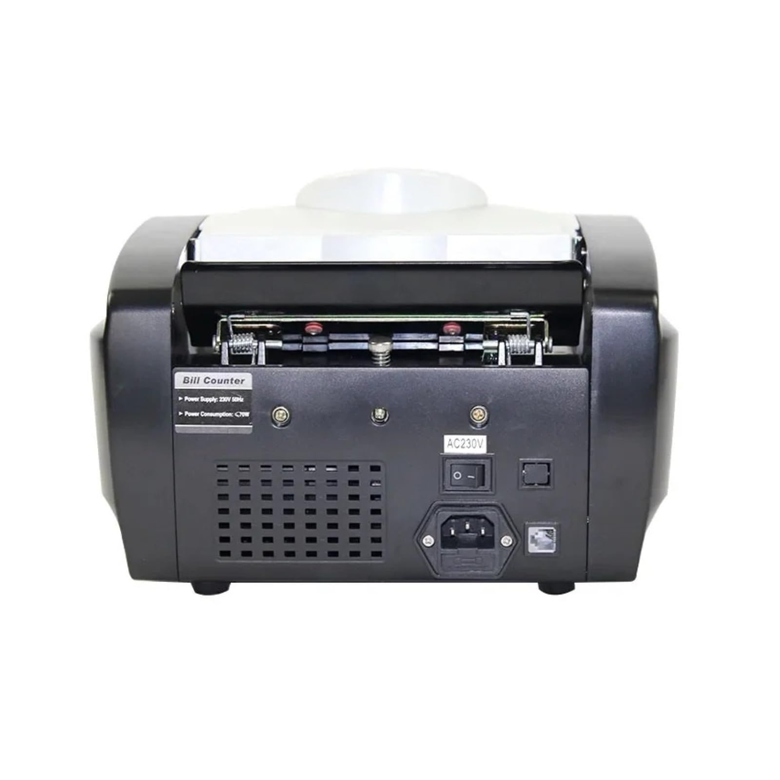 Máquina contadora de billetes papel y polímero, escáner detector falsos con detección magnética UV,Detección precisa