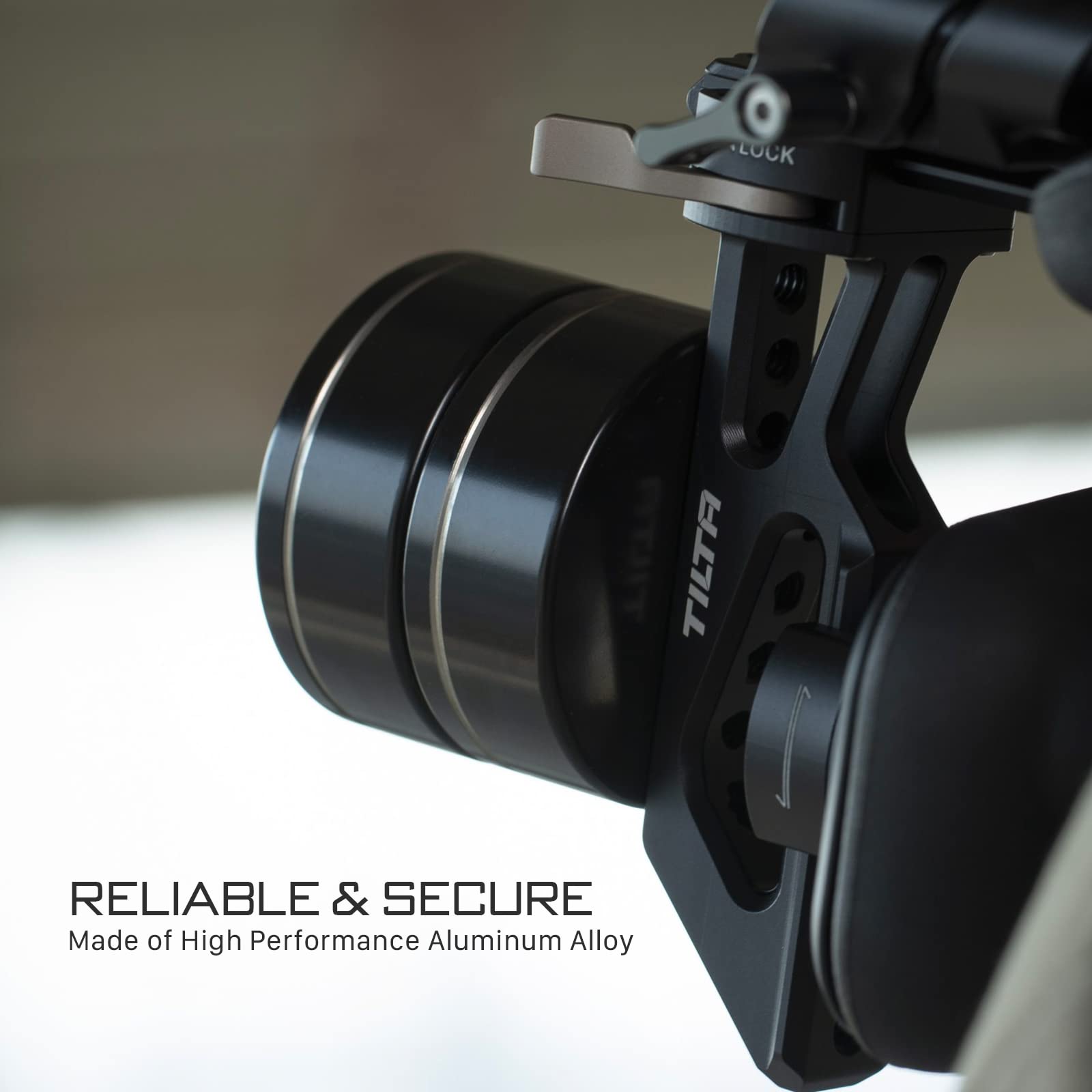Tilta Contrapeso de 500G para plataforma de hombro ligera para videocámara de cámara DSLR - Negro TA-LSR-500-B