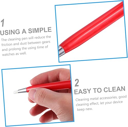 Miniatura 2 de Juego de pluma estilográfica de fibra de vidrio, accesorios de reloj, cepillo de alambre pequeño de vidrio, electrónico, fibra de vidrio, lápiz de