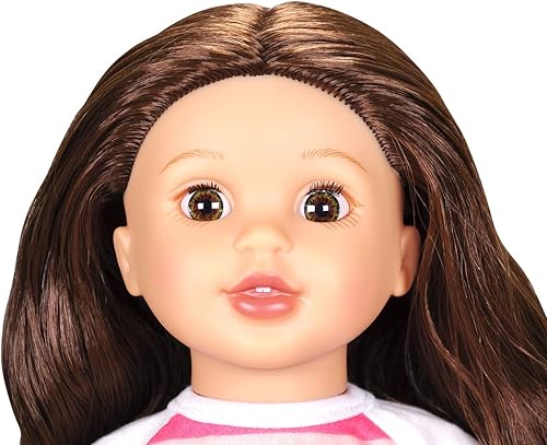 Miniatura 4 de Lotus Bumbleberry Girls 15" Girl Doll Serena, Morena