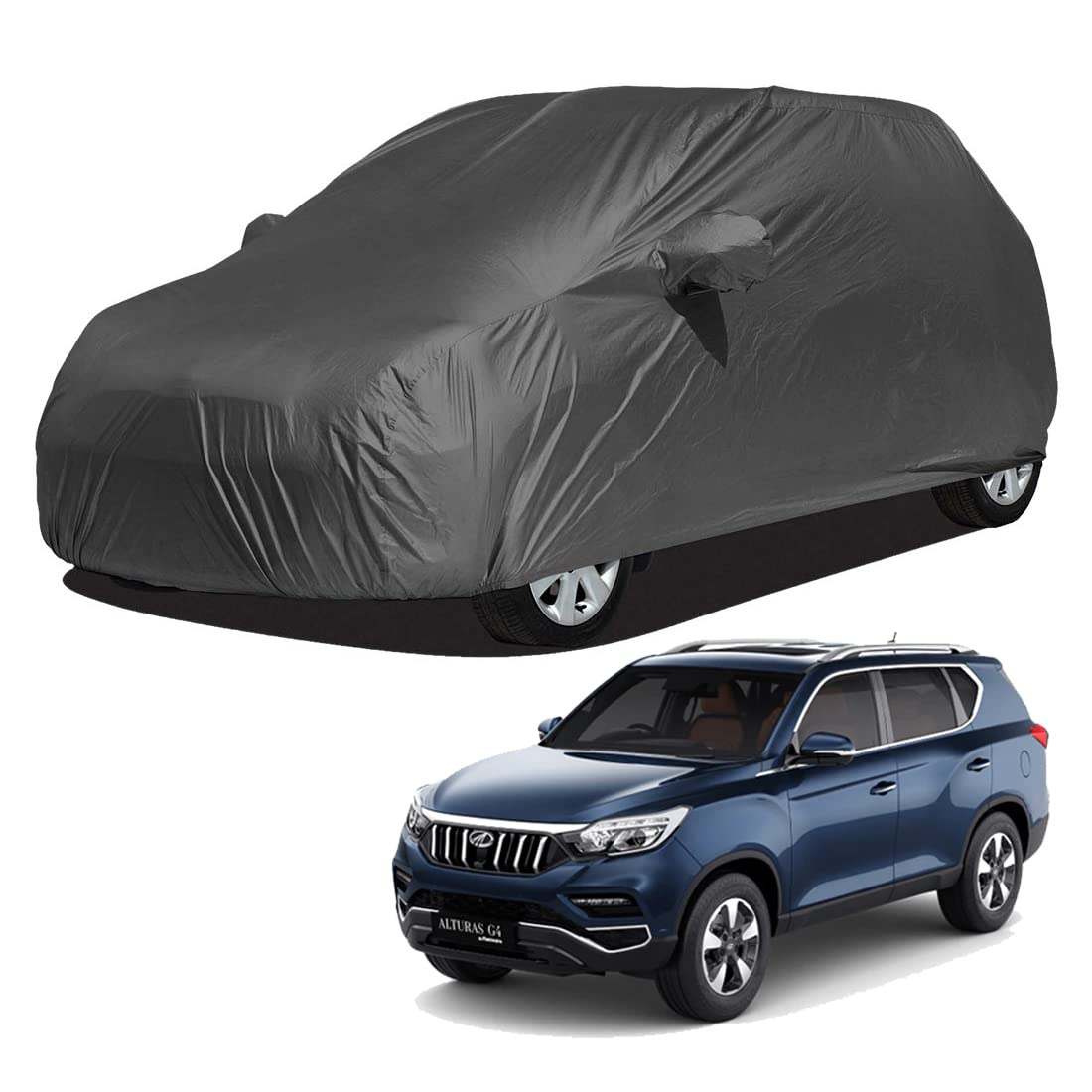 AutoFurnish Premium Matty Grey Water Resistant and Heat Resistant Car