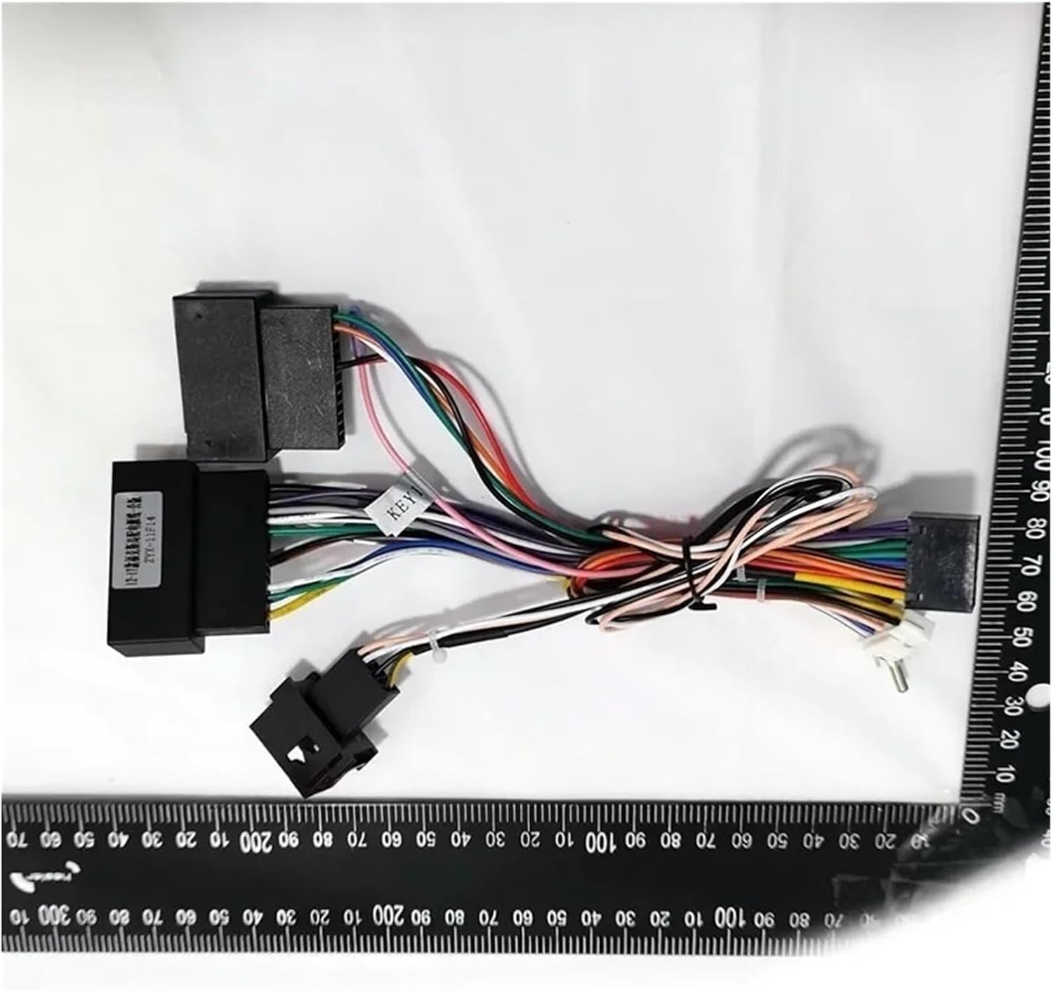 Compatible with Ford Fiesta 2013-2017 16Pin Harness Adapter Android Player Multimedia Stereo Cables Canbox DVD Radio GPS Power Cord