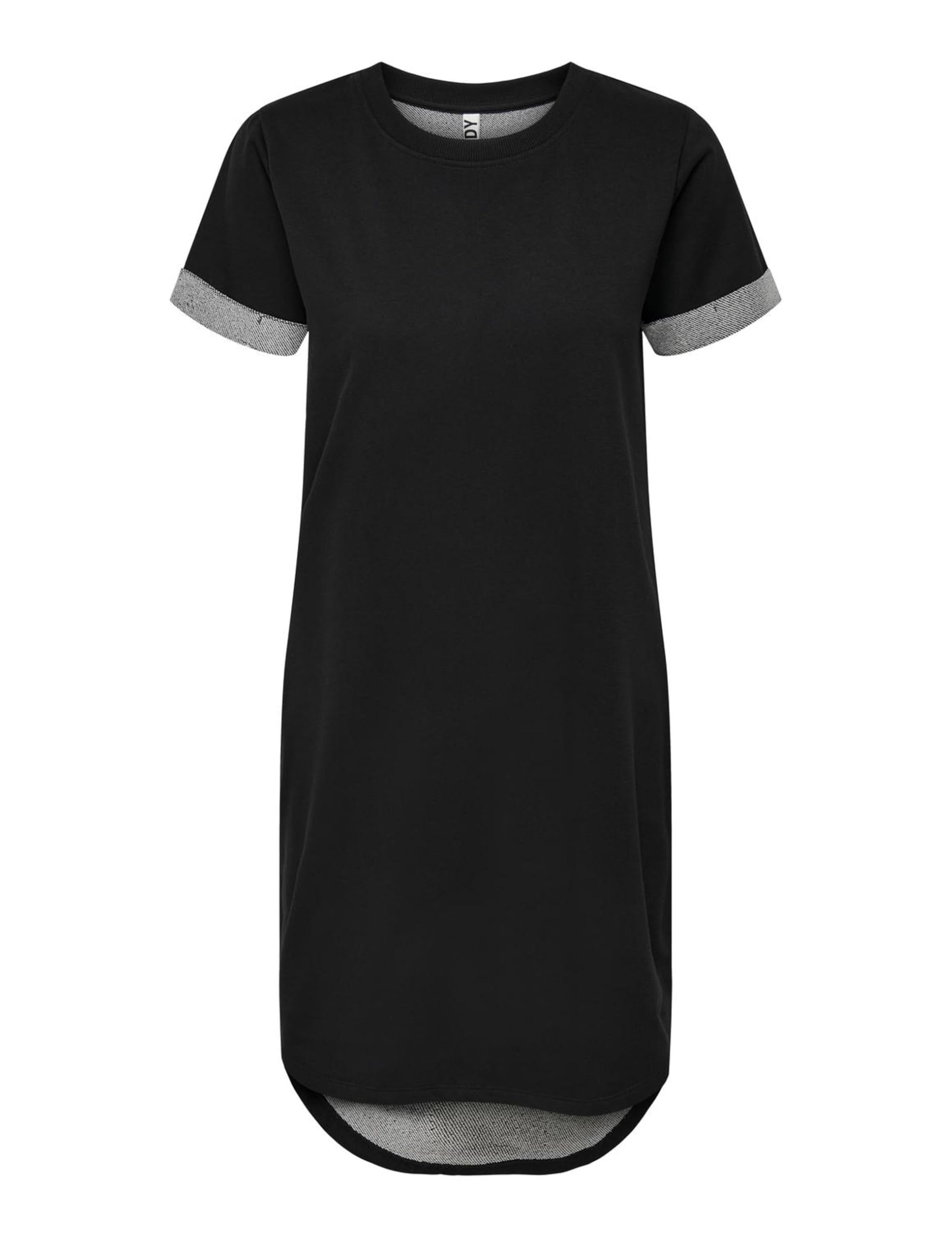 JDY Damen JDYivy Life S/S Dress Jrs Noos L ssiges Kleid, Schwarz, XL EU