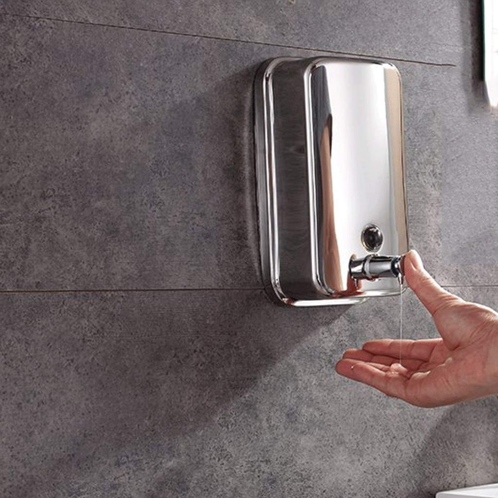 Distributori di Sapone da banco, distributore di Sapone in Acciaio Inossidabile, distributore di Sapone da Parete per Doccia, distributore di Sapone da 16,9/27/33,8 Once, Grande capacità