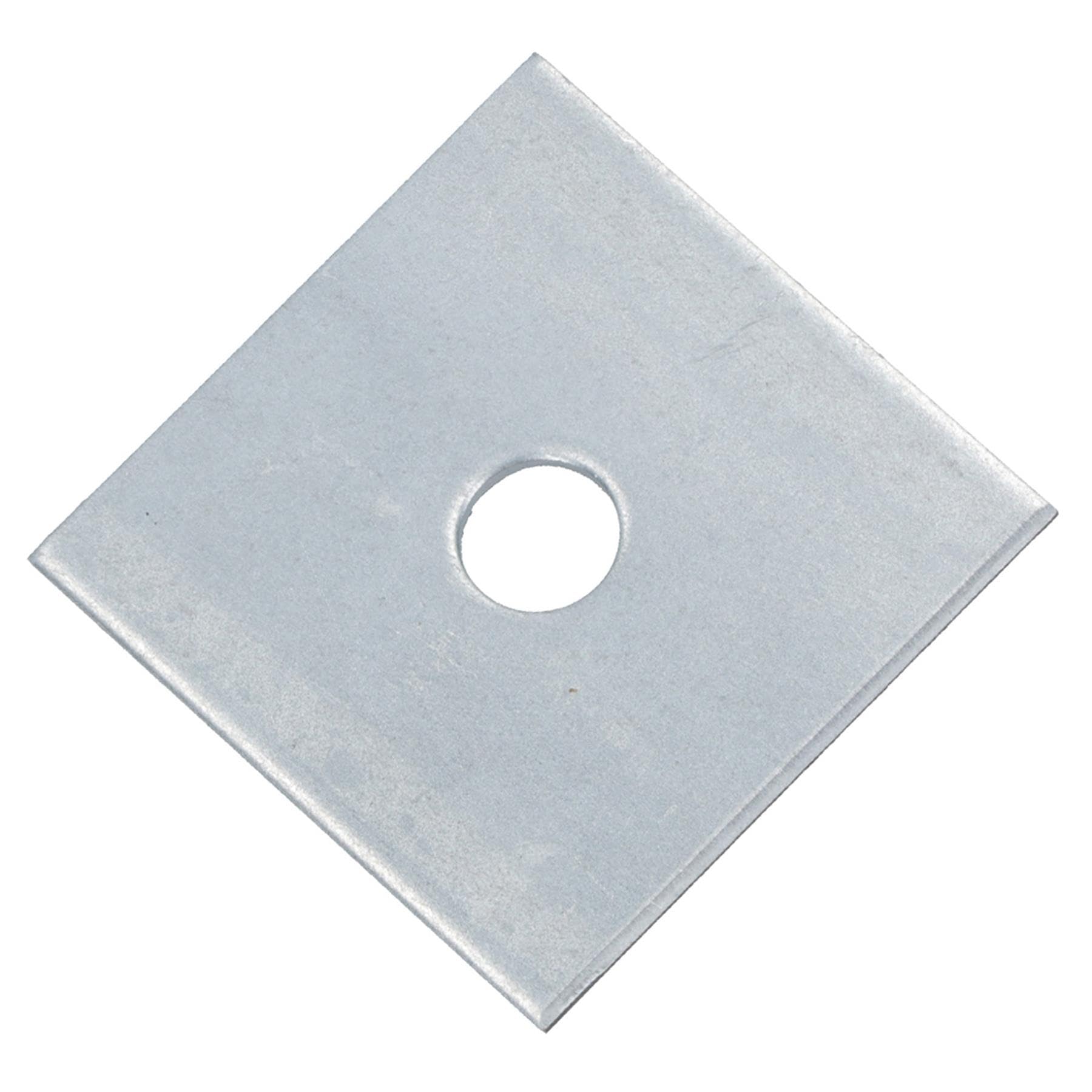 Square Plate Washer M10 50mm x 50mm Galvanised Timber Wood Fastener 20PK