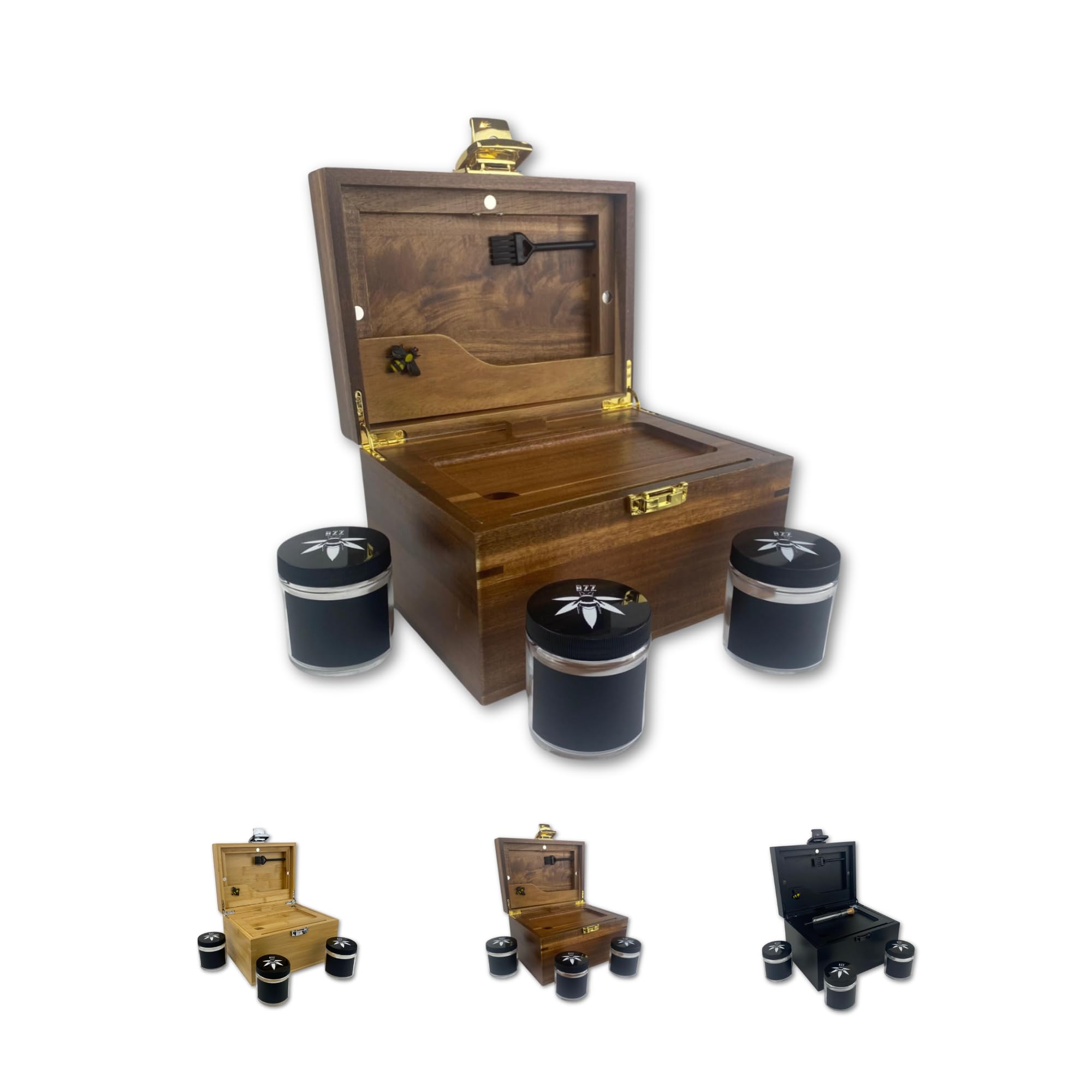 Amazon.com: BzzBox Decorative OG Storage Box - Light Bamboo