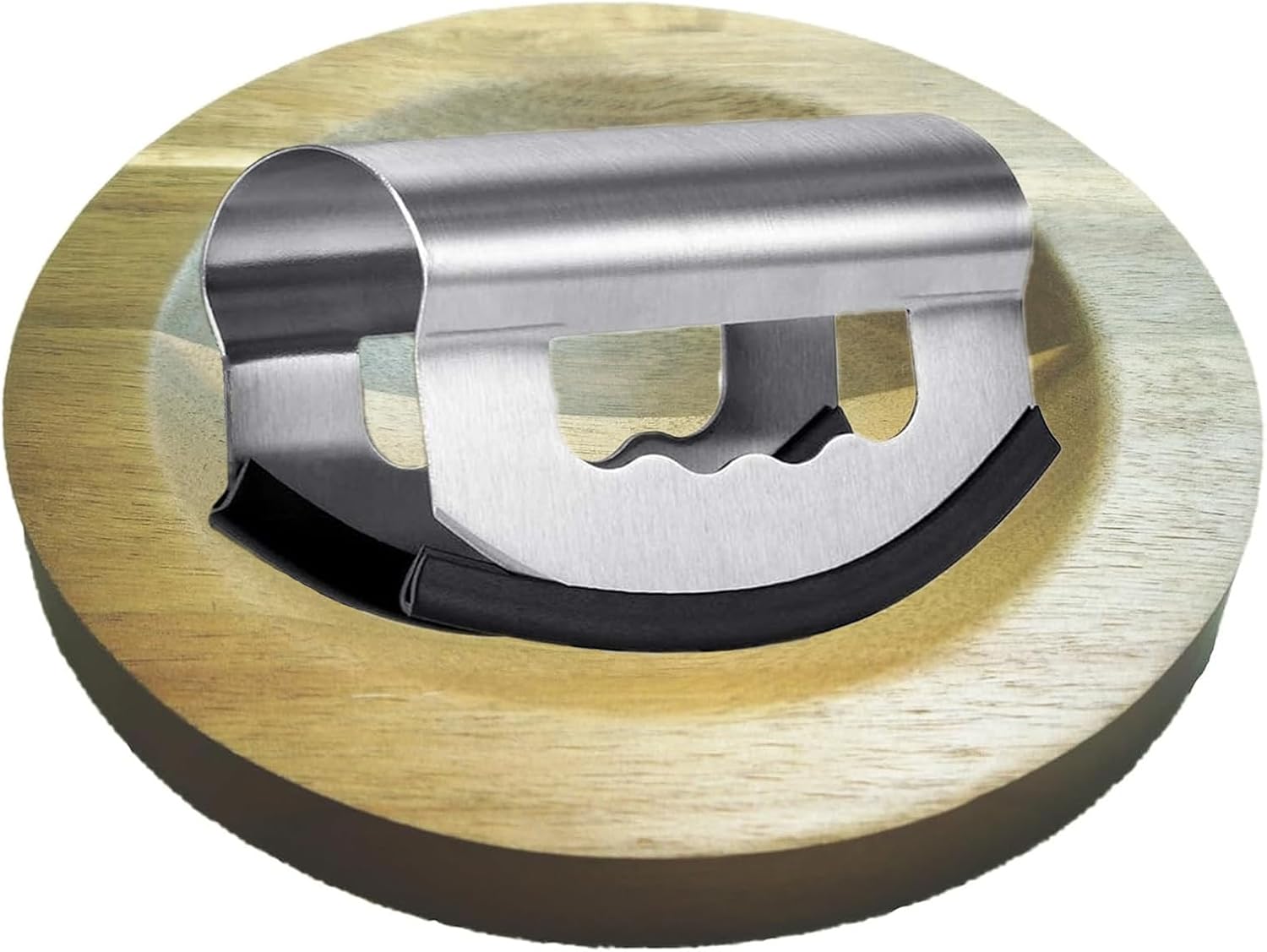 Mezzaluna Salad Knife Chopper with and Cutting Board,Set Rocker Chopper Slicer Cutter Cutting Board and Knife Sets Cutting Board Sets Mezzaluna Chopper Alaskan Ulu Knife Kit for Kitchen and Dining Mezzaluna Salad Knife Chopper with and Cutting Board,Set Rocker Chopper Slicer Cutter Cutting Board and Knife Sets Cutting Board Sets Mezzaluna Chopper Alaskan Ulu Knife Kit for Kitchen and Dining