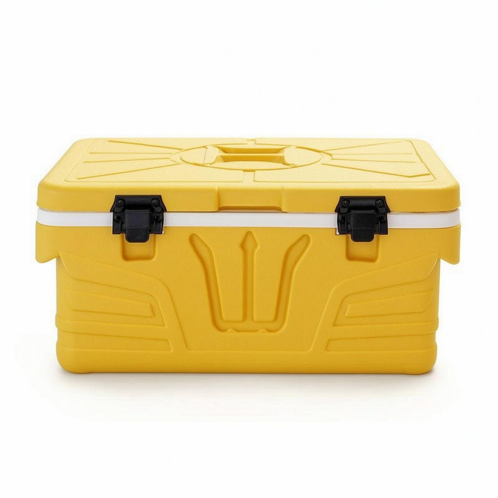 Box Termico con Interno in Acciaio Capiente Contenitore Isotermico con Coperchio Pratico Contenitore Isotermico per