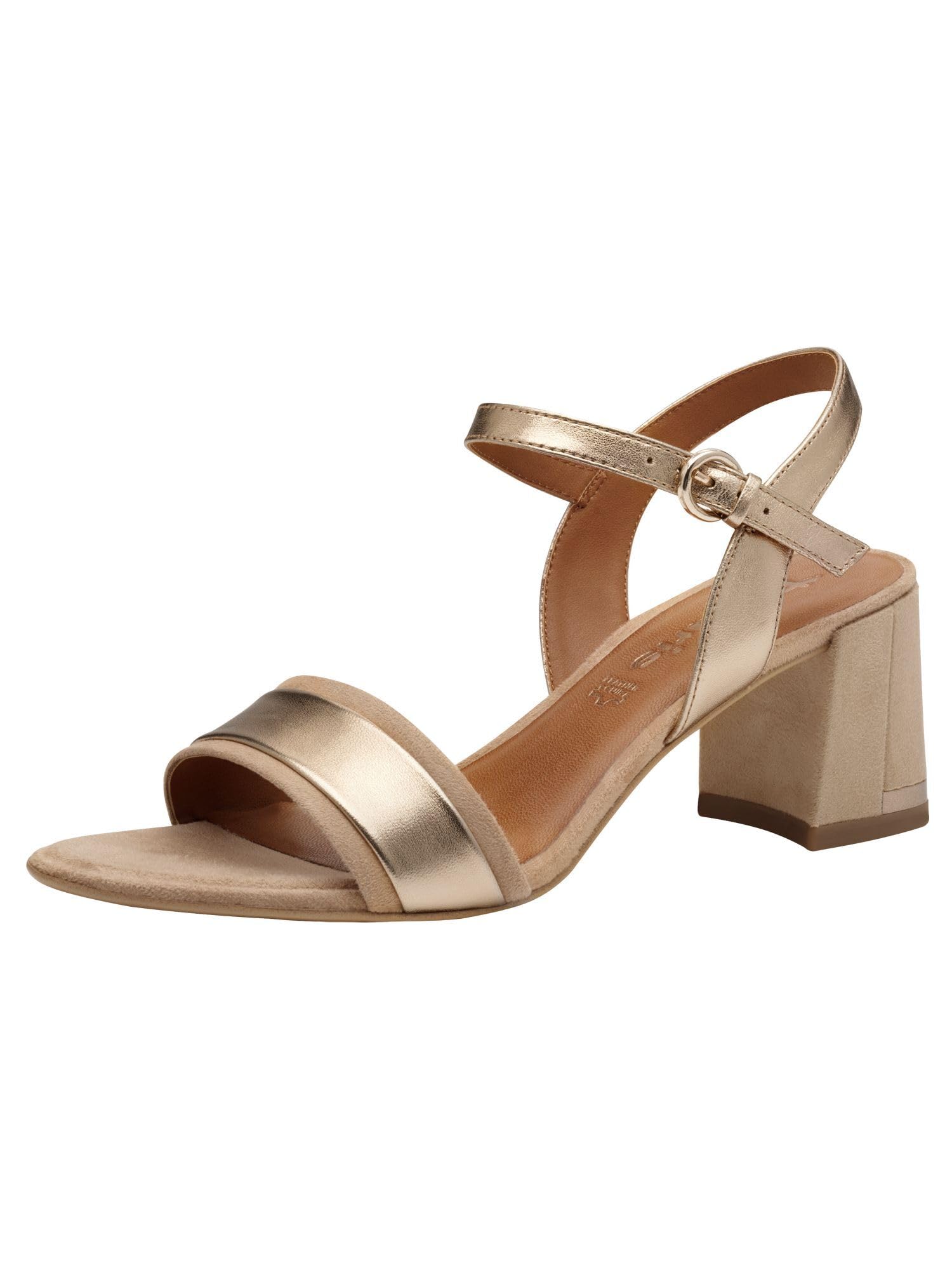 Tamaris Women's Damen 1-28344-44 Heeled Sandal, Tan Comb, 6.5 UK