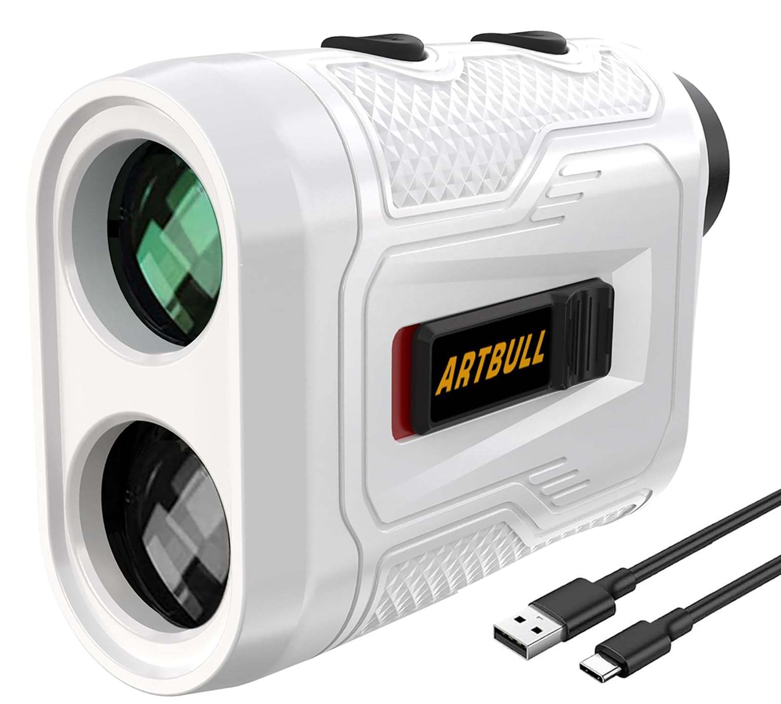 SG SURGOAL Golf Laser Rangefinder 6X Magnification with Slope Switch Built-in Magnet, Flag Lock Vibration, USB-C Rechargeable1000 Yards