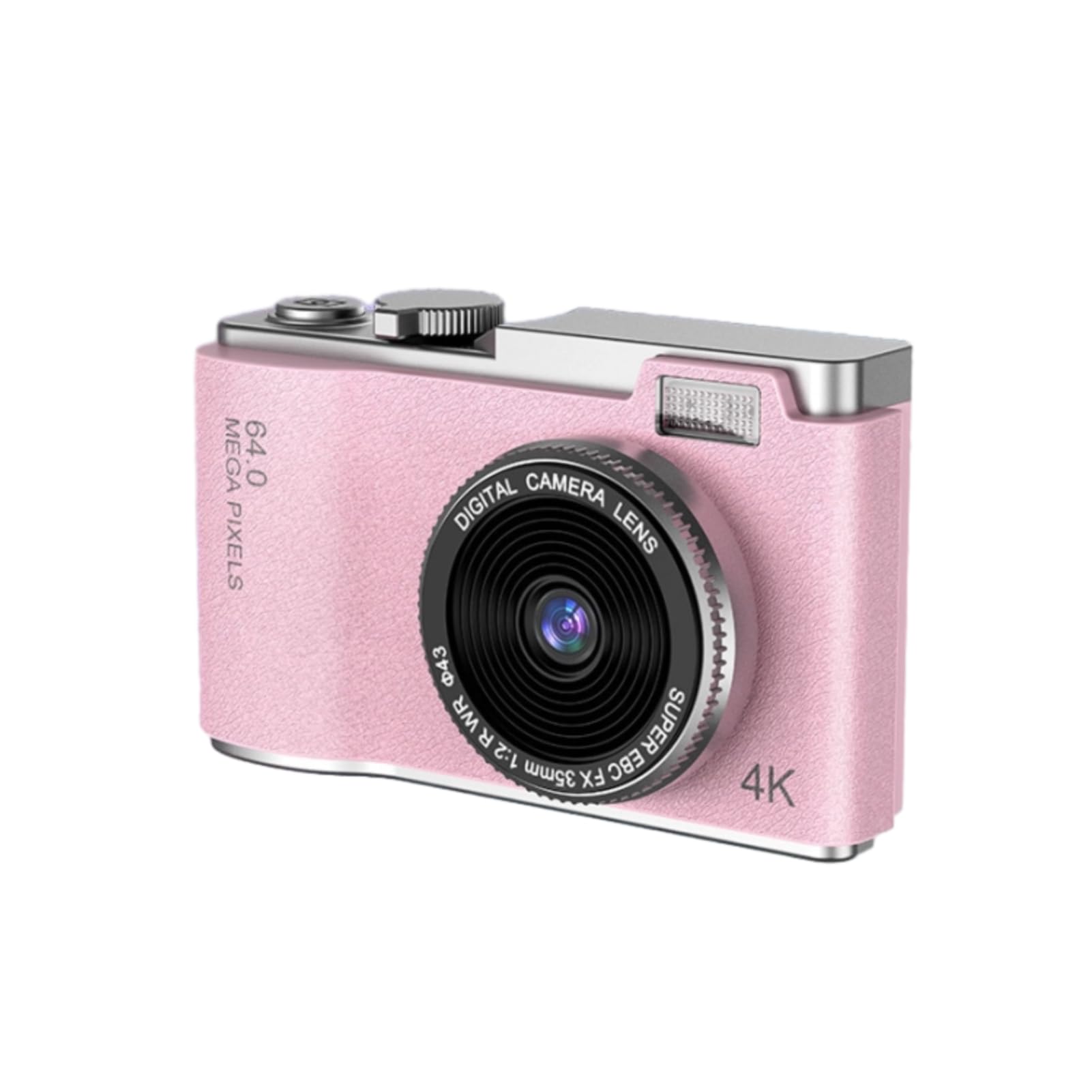 Appareil Photo Numérique 48MP 1080P, Appareil Photo Argentique 16X Zoom Numérique, Écran HD 2,4 Pouces, Double Objectif, Appareil Photo Selfie pour Enfants, Adolescents,