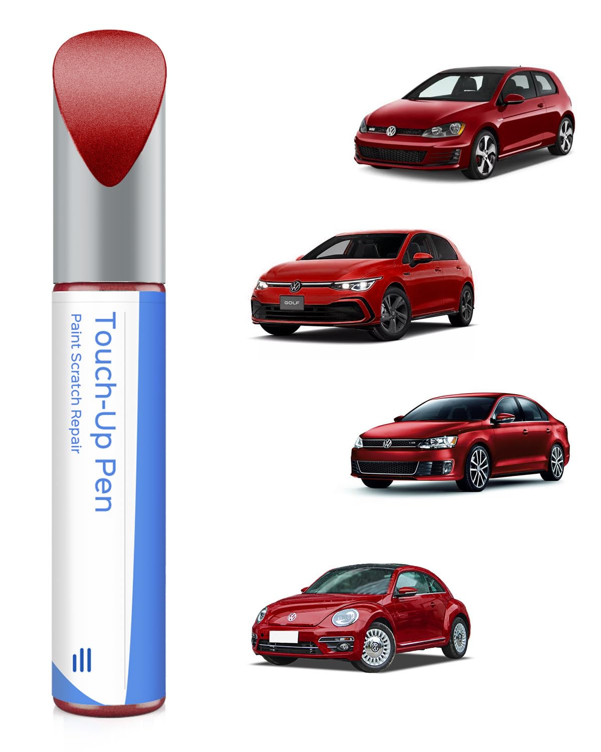 LY3D/G2 Tornado Red Touch Up Paint Compatible with Volkswagen Exact Match Chips and Nicks Touch Up-image-46
