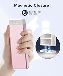 HEIYING 7 Jours Pill Organisateur avec la coque en aluminium pour une semaine de capacité, cas de pilule en métal portable pour tenir la vitamine, la médecine, suppléments
