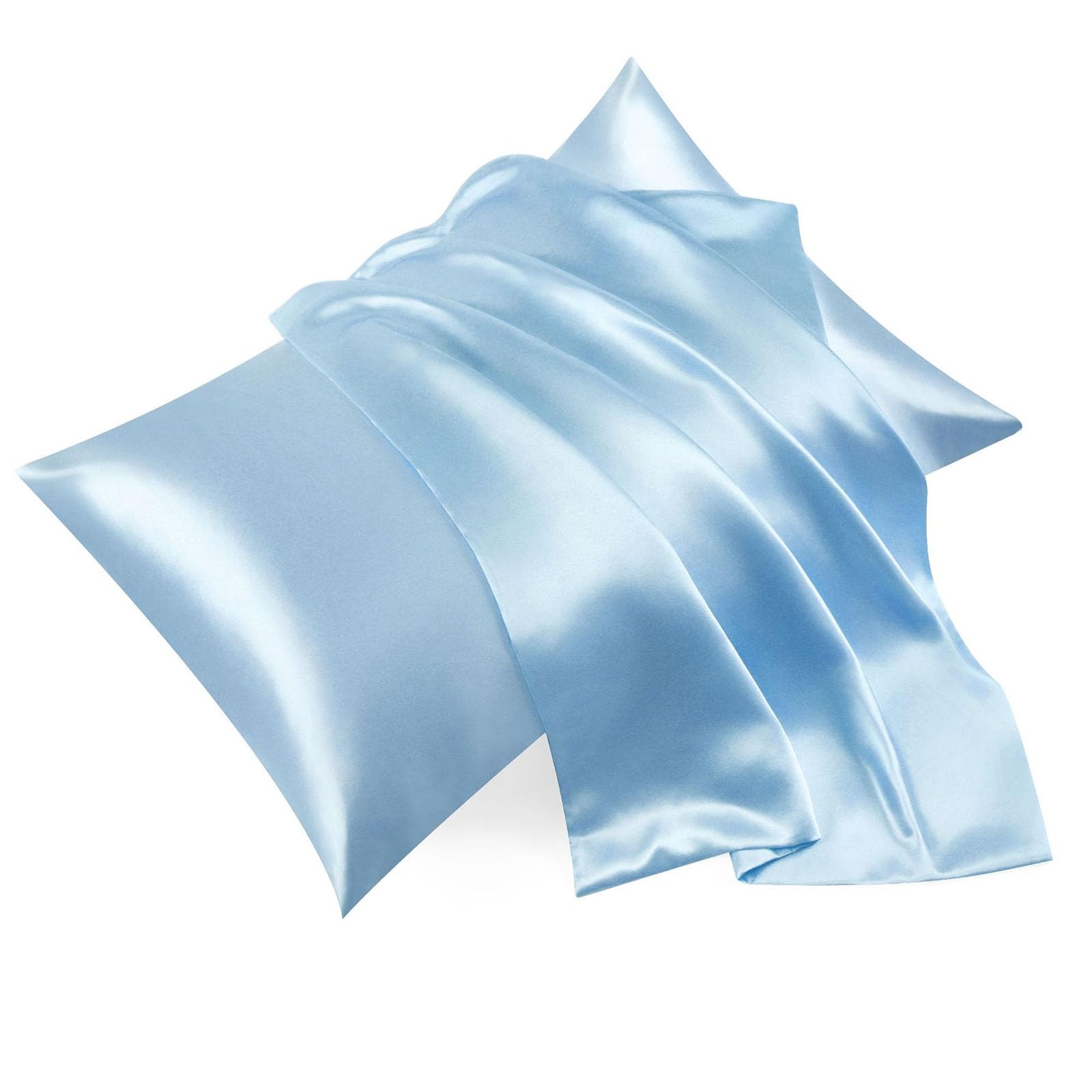 Lot de 2 housses de coussin rafraîchissantes avec fermeture éclair pour les dormeurs chauds