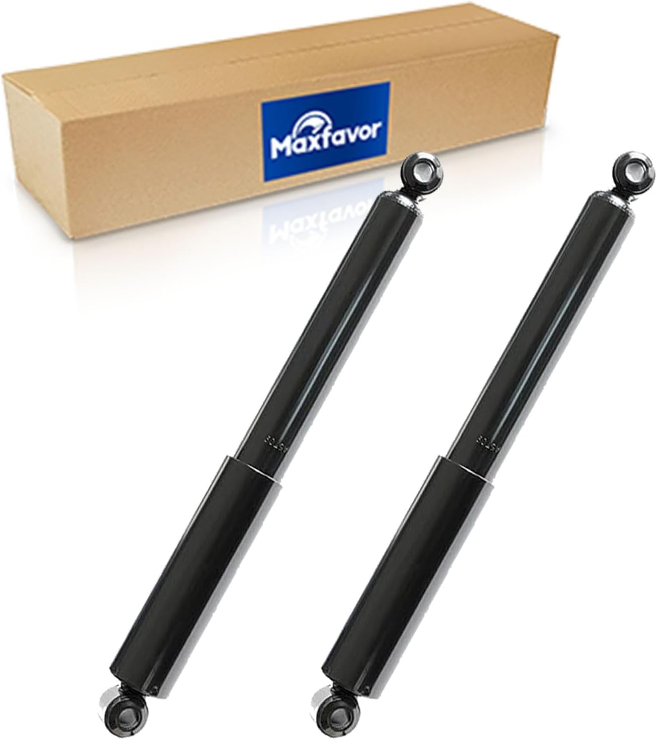 Maxfavor RWD Rear Shock Absorbers Struts fit for Toyota Tacoma 1995 1996 1997 1998 1999 2000 2001 2002 2003 2004,(RWD Only, Extended Length 19" Only) Bare Shocks Suspensions Amortiguadores