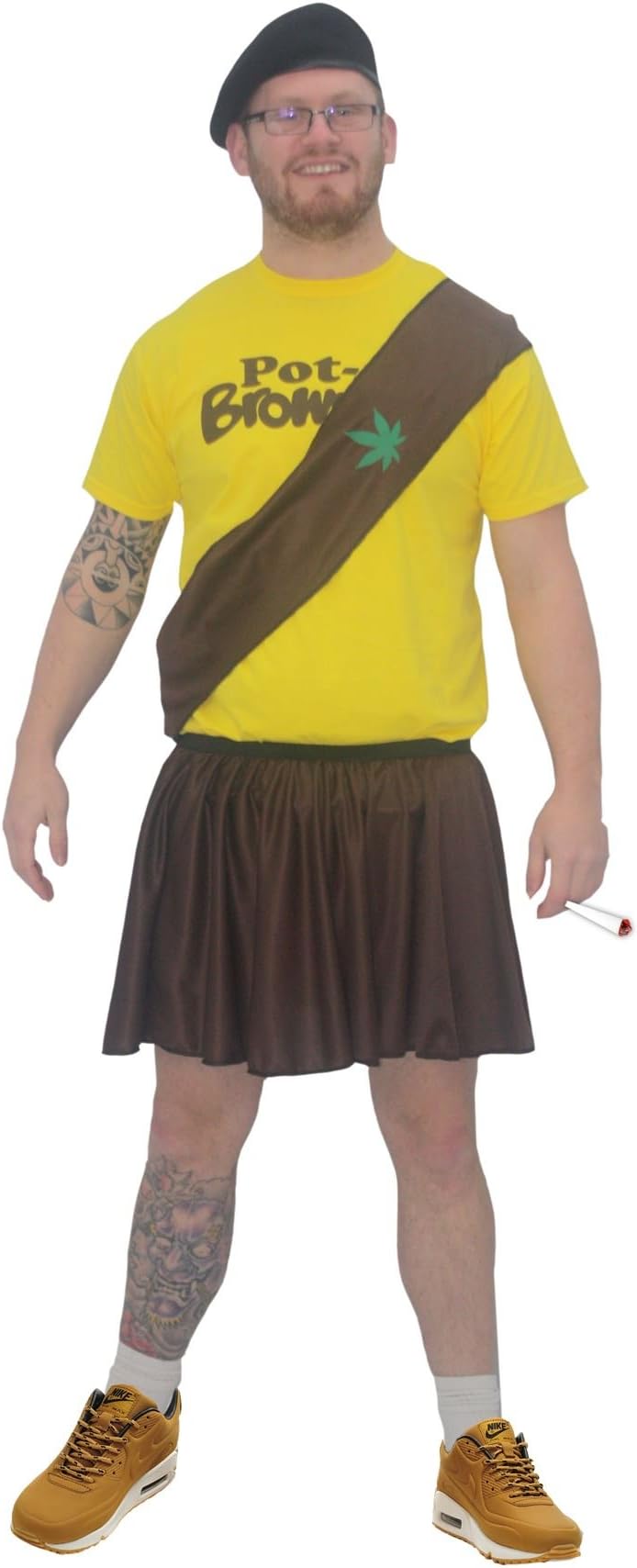 The Dragons Den Adults Pot Brownie Girl Scout Guide Stag Party Mens Fancy Dress Costume