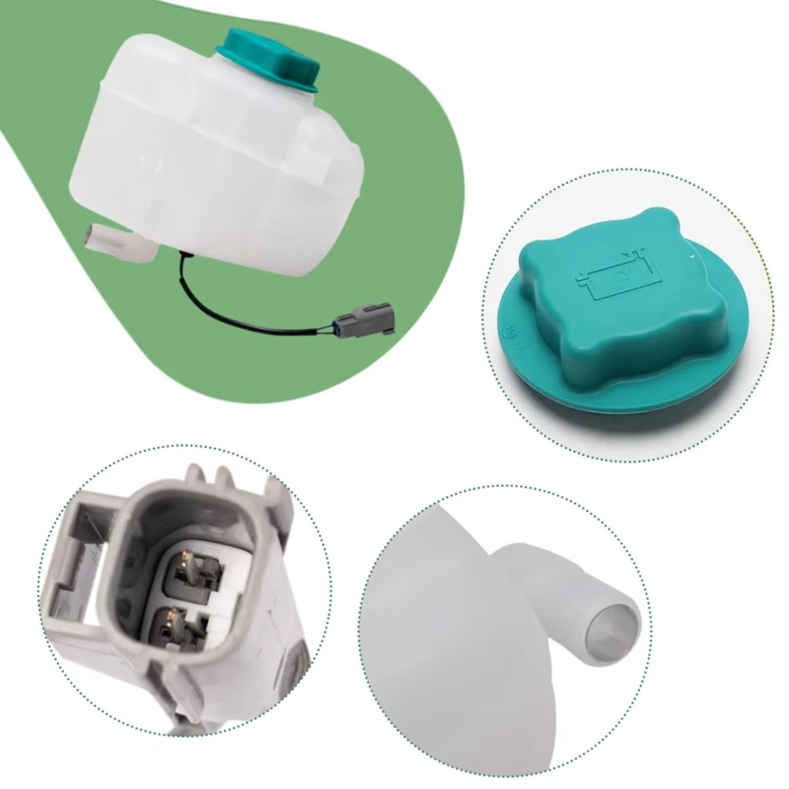 Compatibile Con Volvo Per XC90 2007-2014 Serbatoio Espansione Radiatore Recupero Liquido Raffreddamento Radiatore Con Tappo 30760100 86834553 Vaschetta Raffreddamento
