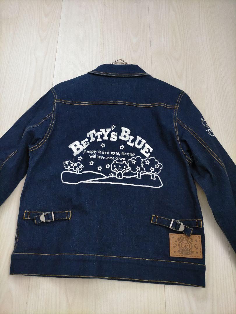 Amazon.co.jp: BETTY'S BLUE 刺繍 デニムジャケット : おもちゃ