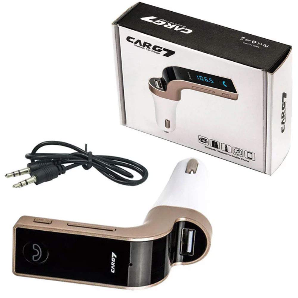 Xbuzz Carg7 mp3 car Bluetooth Player Bluetooth mp3 Card FM Transmitter Automatic Memory Function handsfree