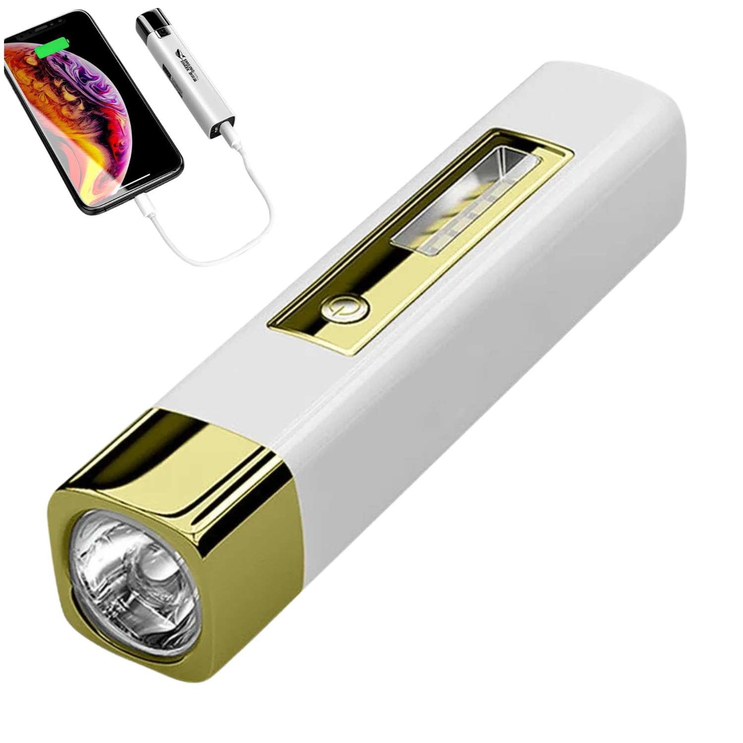 BWOGUE 2in1 LED Rechargeable Tactical Light, 3 Modes Mini Torch Flashlight, USB Charging Torch Built-in 1200mah Battery, Outdoor Waterproof Torch, Emergency Light for Camping Hiking Photography (B0CXTJDPS6) Amazon Price History, Amazon Price Tracker