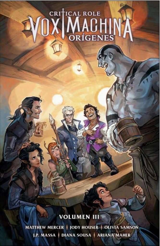 Vox Machina Orígenes 3 Critical Role BD en français pour fans