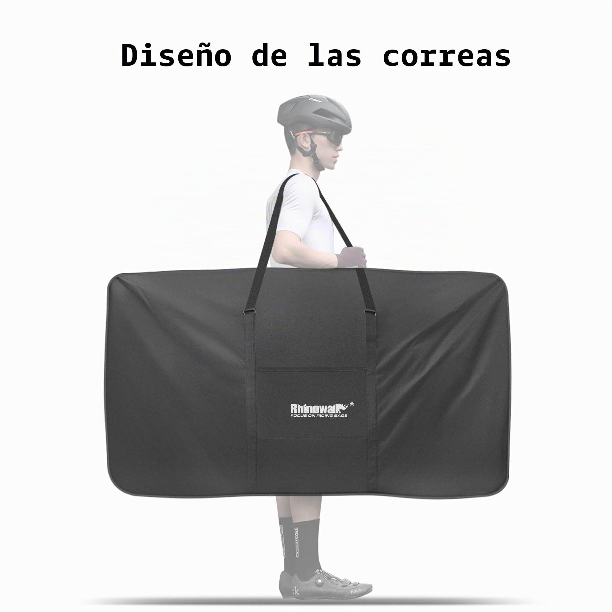 UBORSE Bolsa de Transporte para Bicicletas de Plegable 29 Pulgadas Bicicleta Funda Impermeable Fundas para Bicicletas MTB para viajes en tren, avión, Bolsa de Almacenamien Bolse de Transporte