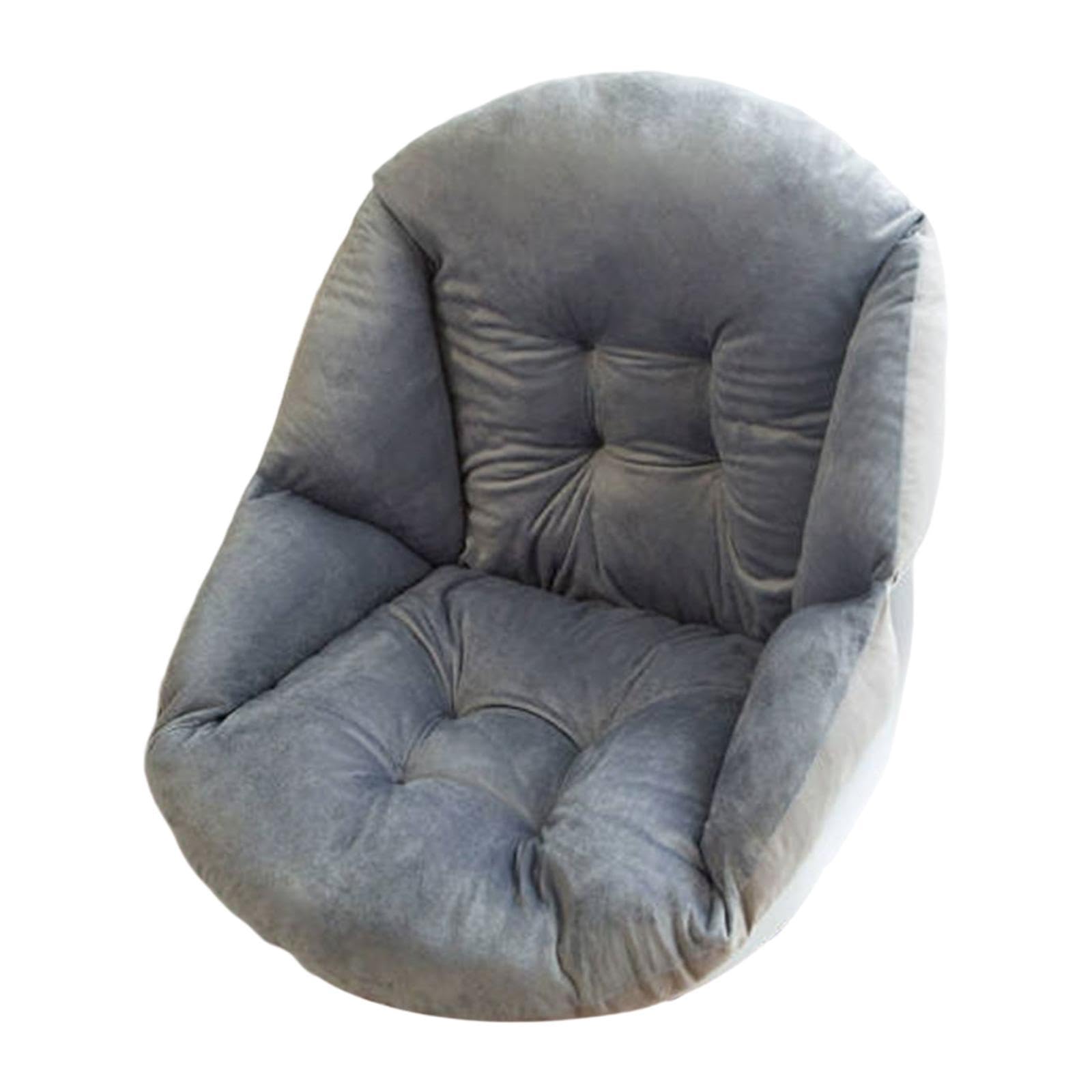 Swing Chair Cushion Hanging Basket Seat Cushion for Home Living Room Balcony Gray | Cushions & Pads | Patio & Garden Furniture | Yard Garden & Outdoor Living-image-15