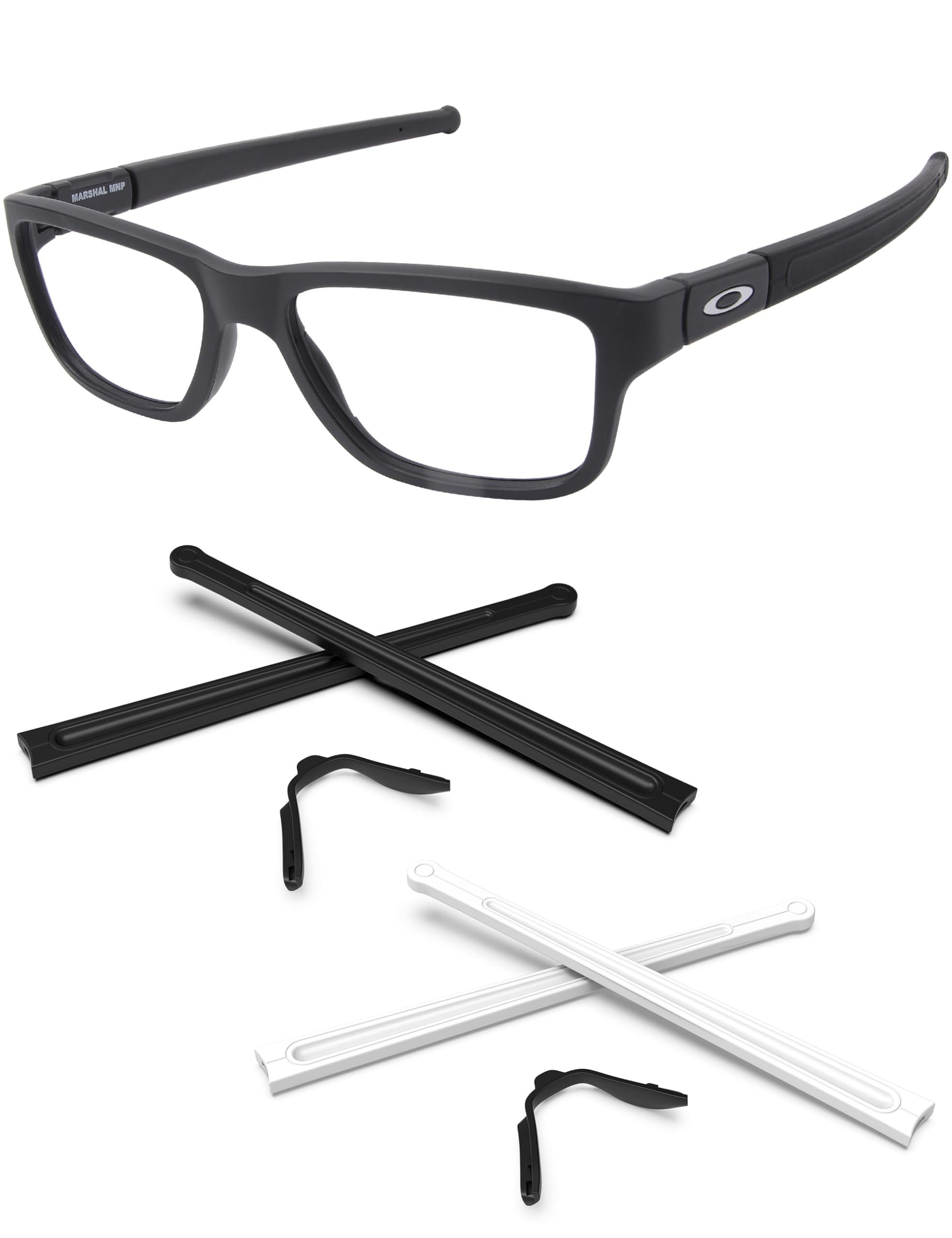 Kit di ricambio in gomma per naso e gommini per Oakley Marshal MNP OX8091