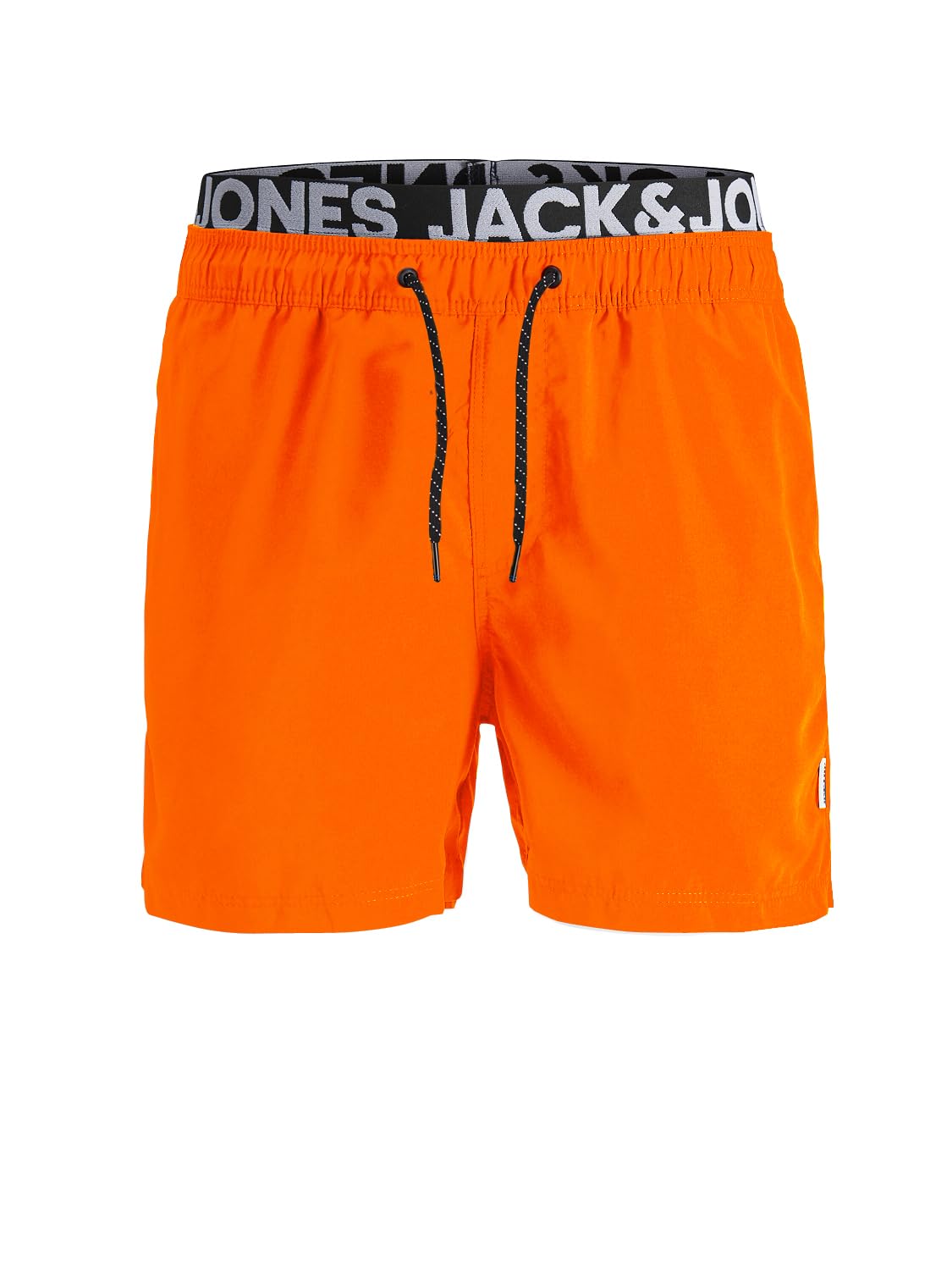 JACK & JONES Aruba Swim Shorts Men's Swimming Trunks, Orange (Shocking Orange), XXL