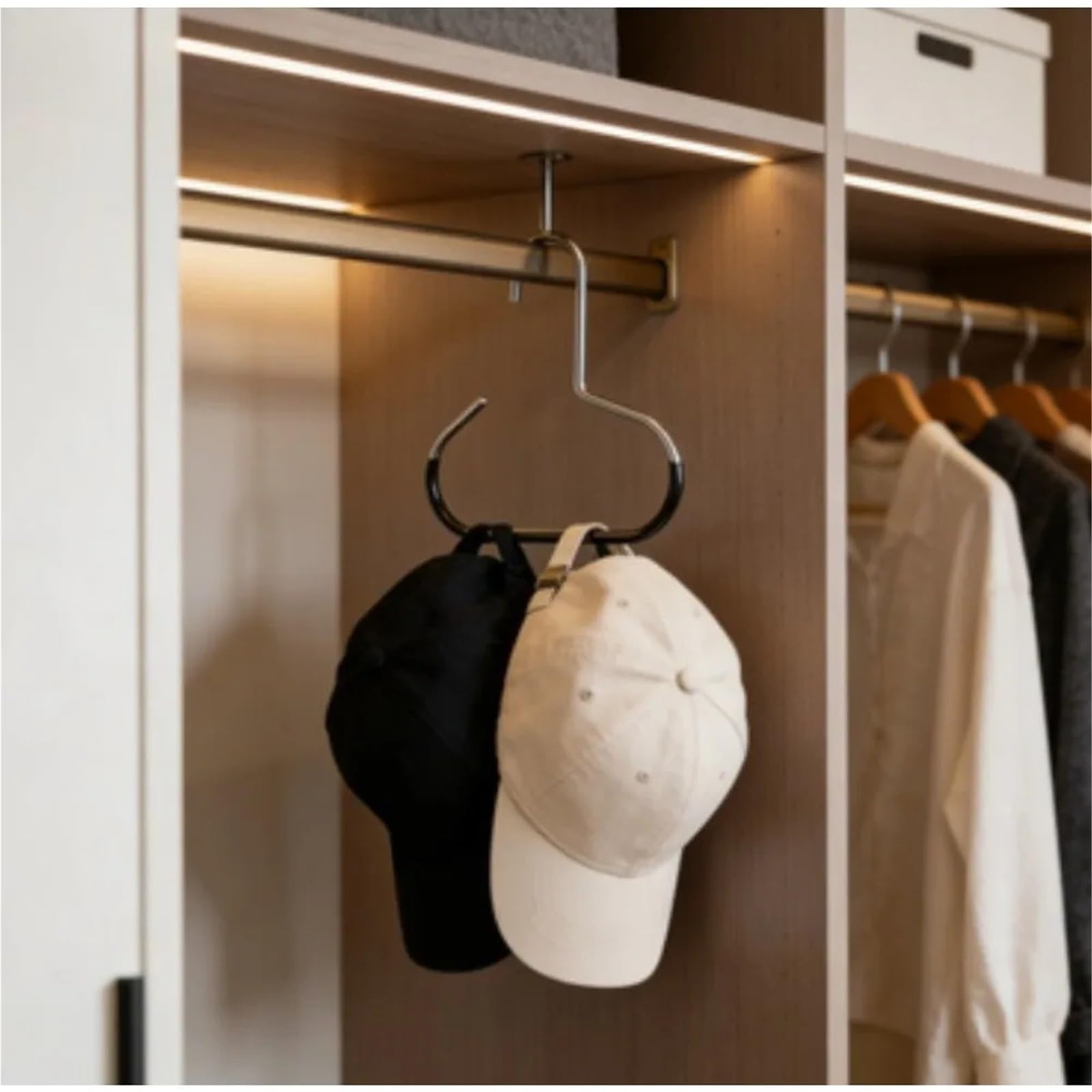organizador gorras Percha for sombrero con anillo circular