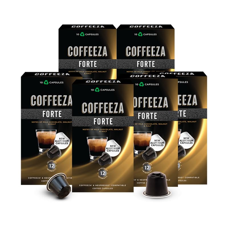 See full amazon price history chart for Coffeeza Forte Aluminium Coffee Capsules, Intensity – 12/10 - Nespresso Compatible Coffee Pods (Box of 60) Coffeeza Forte Aluminium Coffee Capsules, Intensity – 12/10 - Nespresso Compatible Coffee Pods (Box of 60) (B08WWN2QHX) Amazon Price History, Amazon Price Tracker