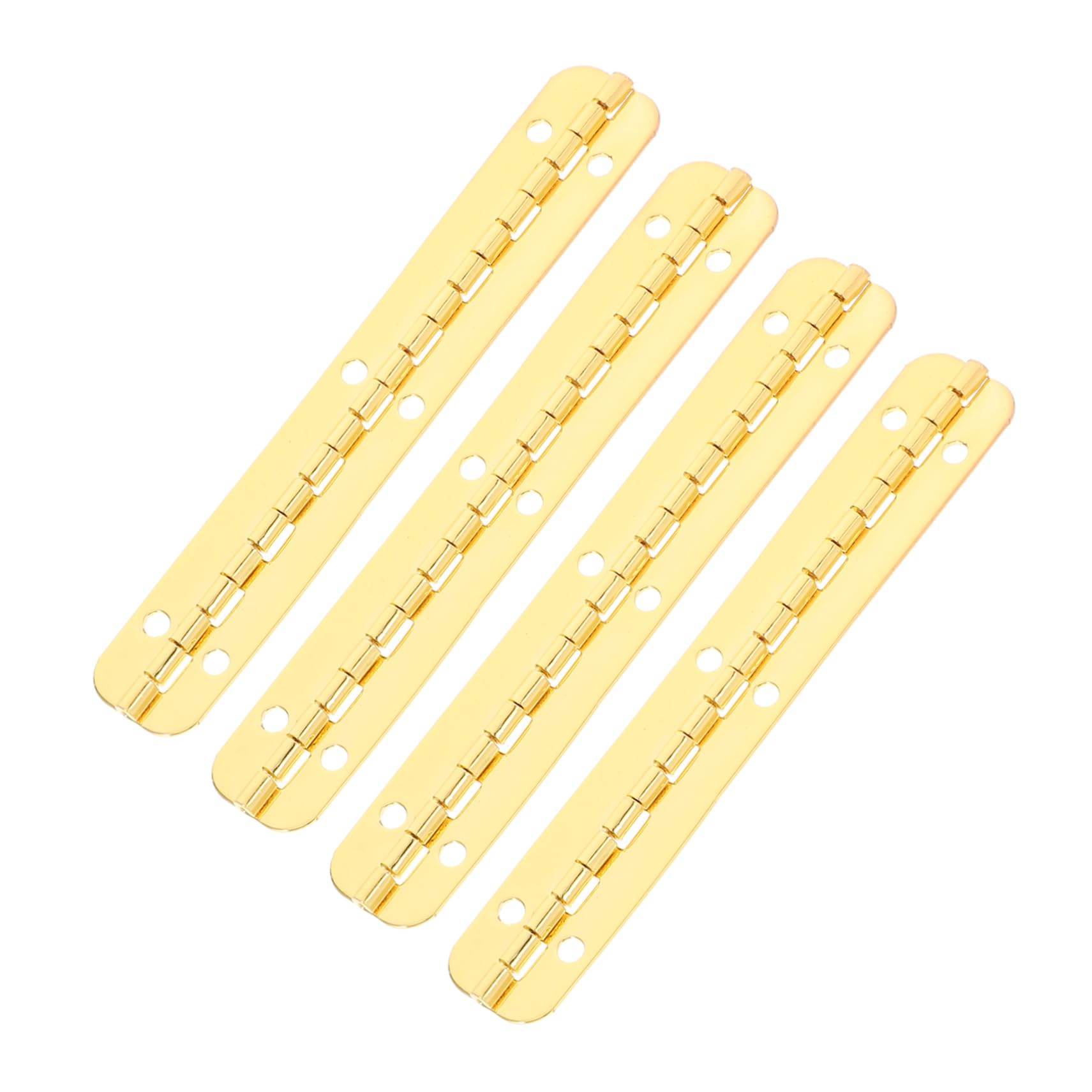 Hohopeti Heavy Duty Metal Hinge for Crafts Small Piano Hinges for Jewelry Boxes