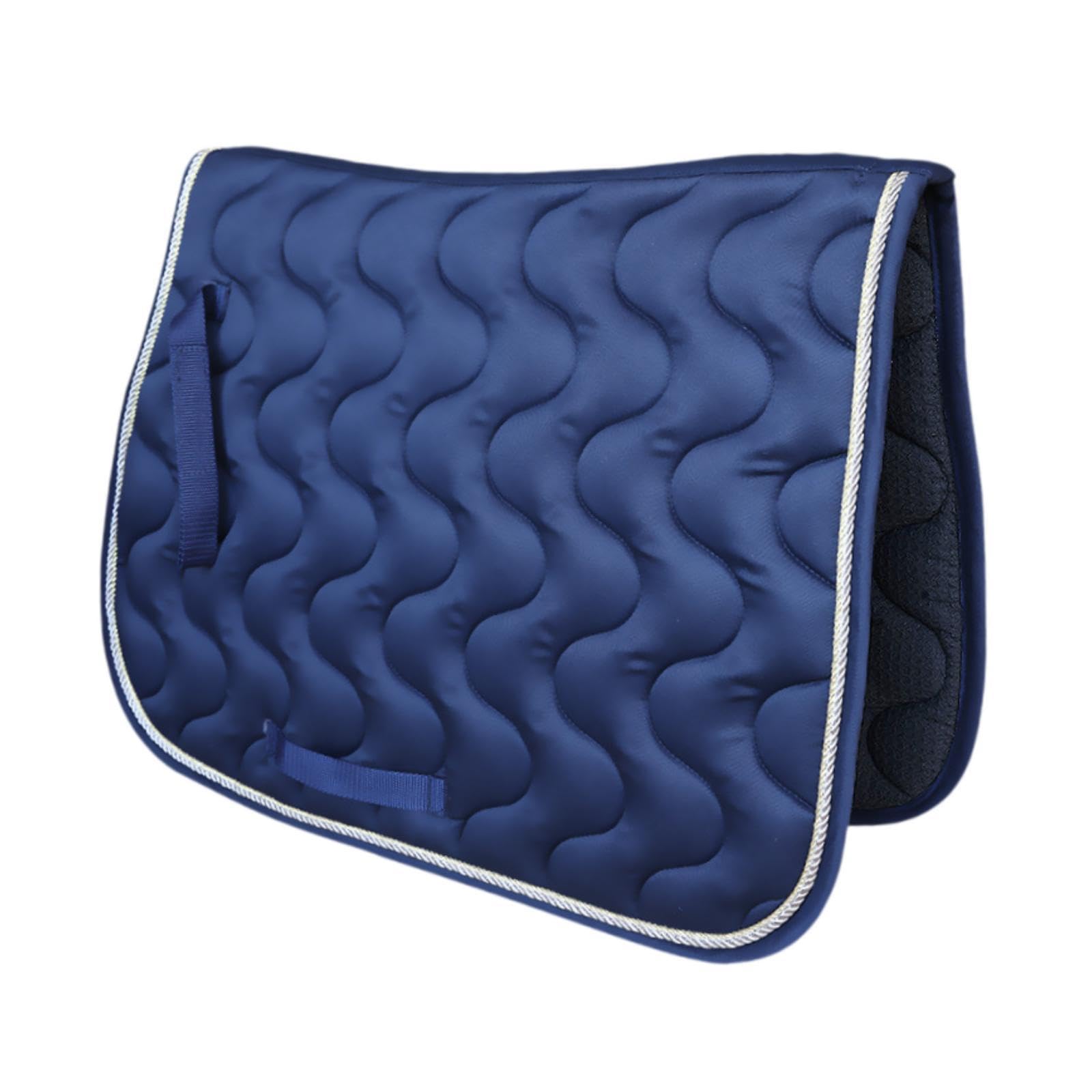 Sottosella per Cavalli per Allenamento e Competizione, Protegge Le Cosce, Leggero, Ideale per Salto Ostacoli, Portatile, Antiscivolo e Ammortizzante, Blu