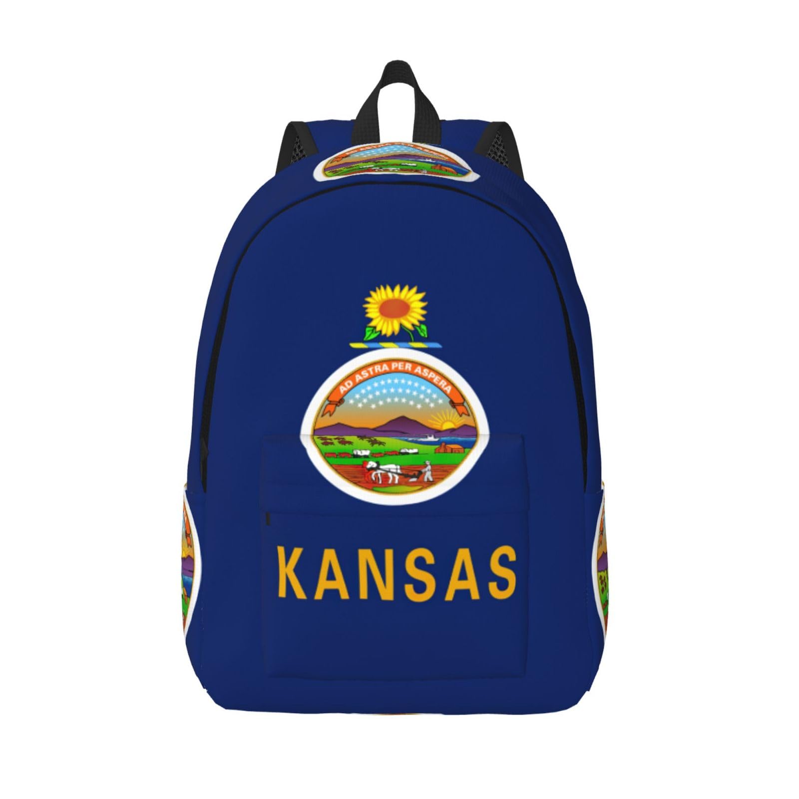 Mochila de viaje con apertura de enfermera y funda para laptop 8