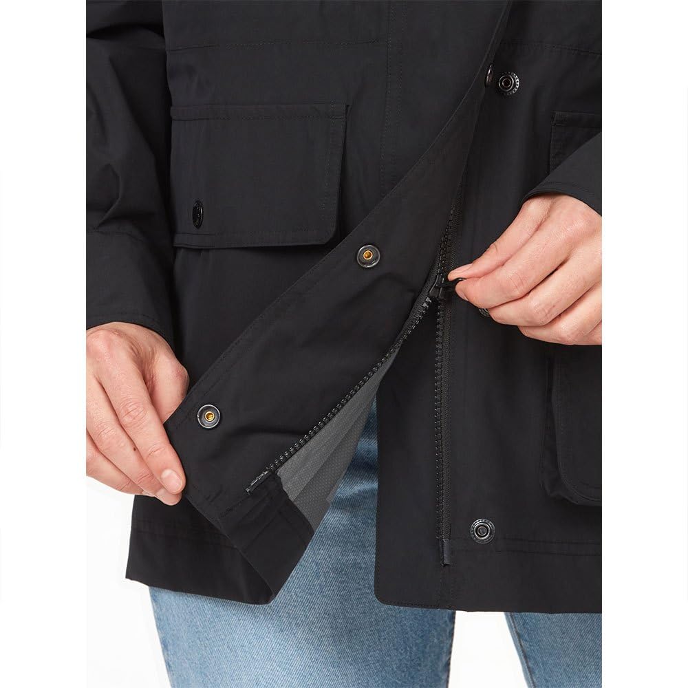 Marmot Damska kurtka przeciwdeszczowa Wm's 78 All Weather Parka, wodoodporna, wiatroszczelna kurtka przeciwdeszczowa, oddychająca, pakowalna wiatrówka, idealna do jazdy na rowerze i wędrówek (1 szt.)