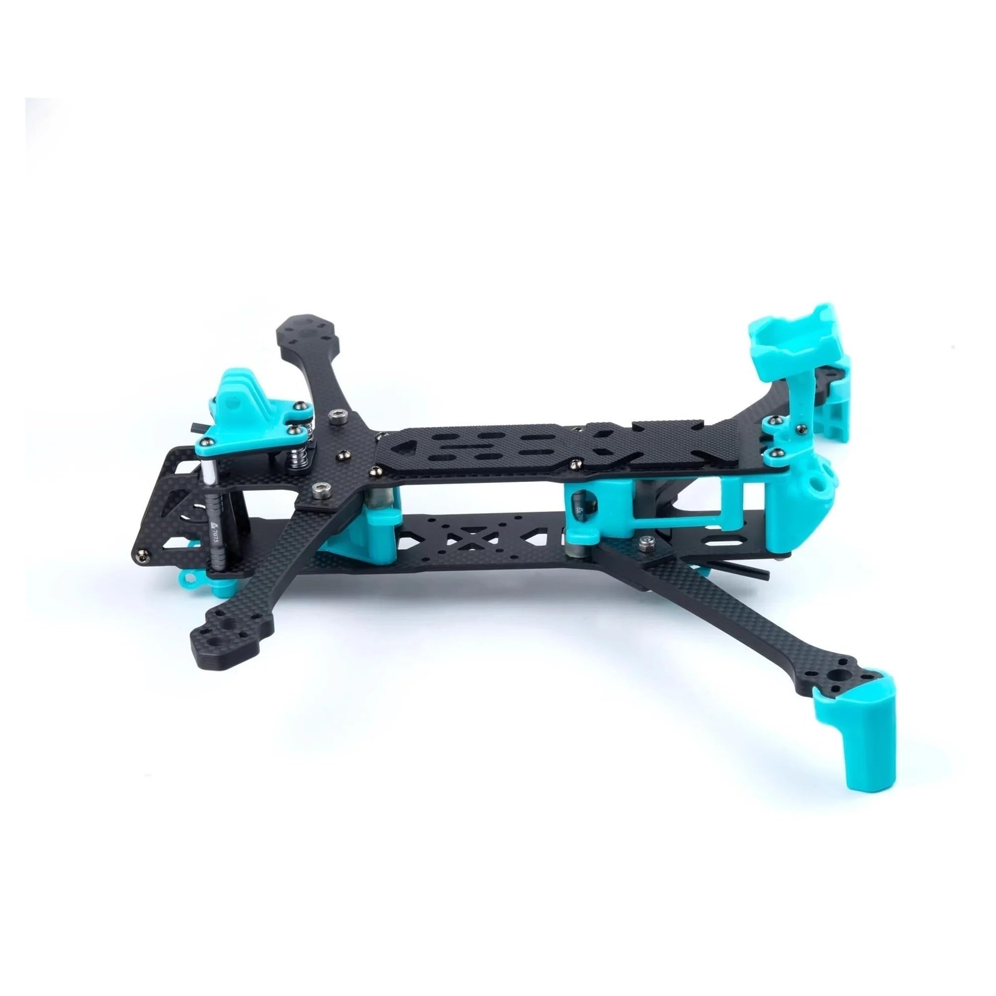 7 plegables de largo alcance FPV Kit de marco de fibra de carbono Quadcopter piezas de bricolaje