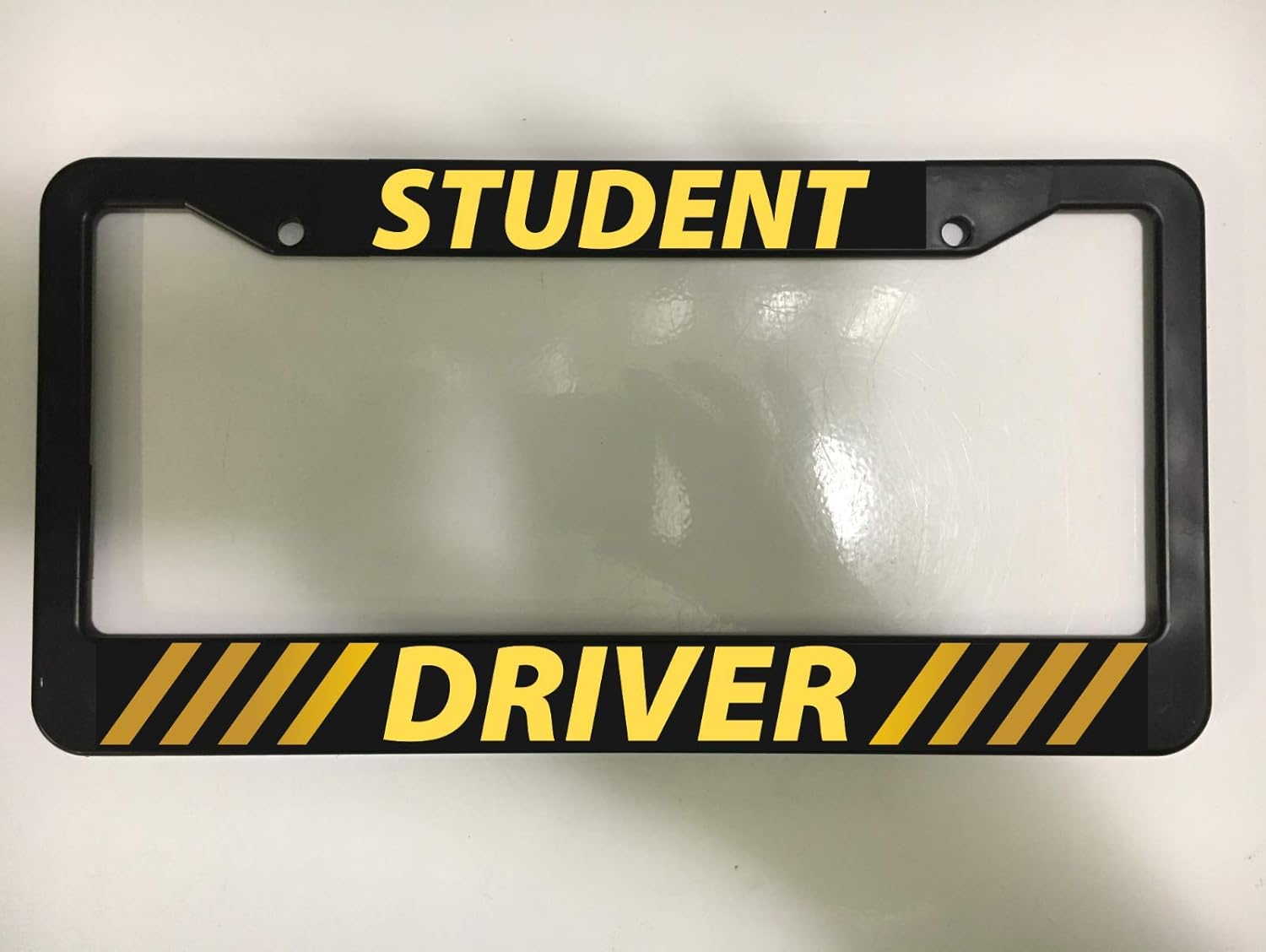 Student Driver License Plate Frames for Car Truck Caps Kit