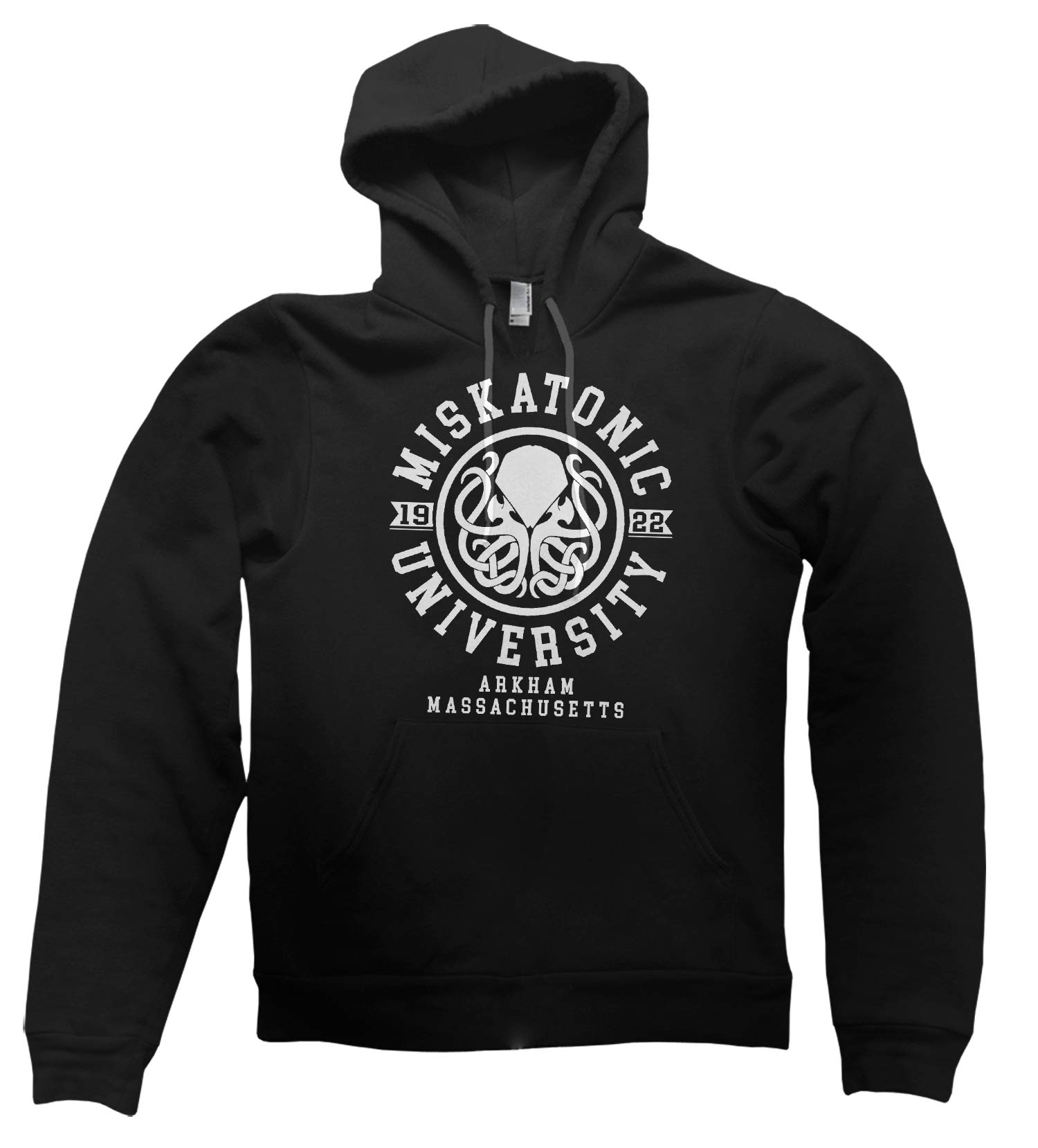 Clique Clothing Black Miskatonic University Hoodie (, L)