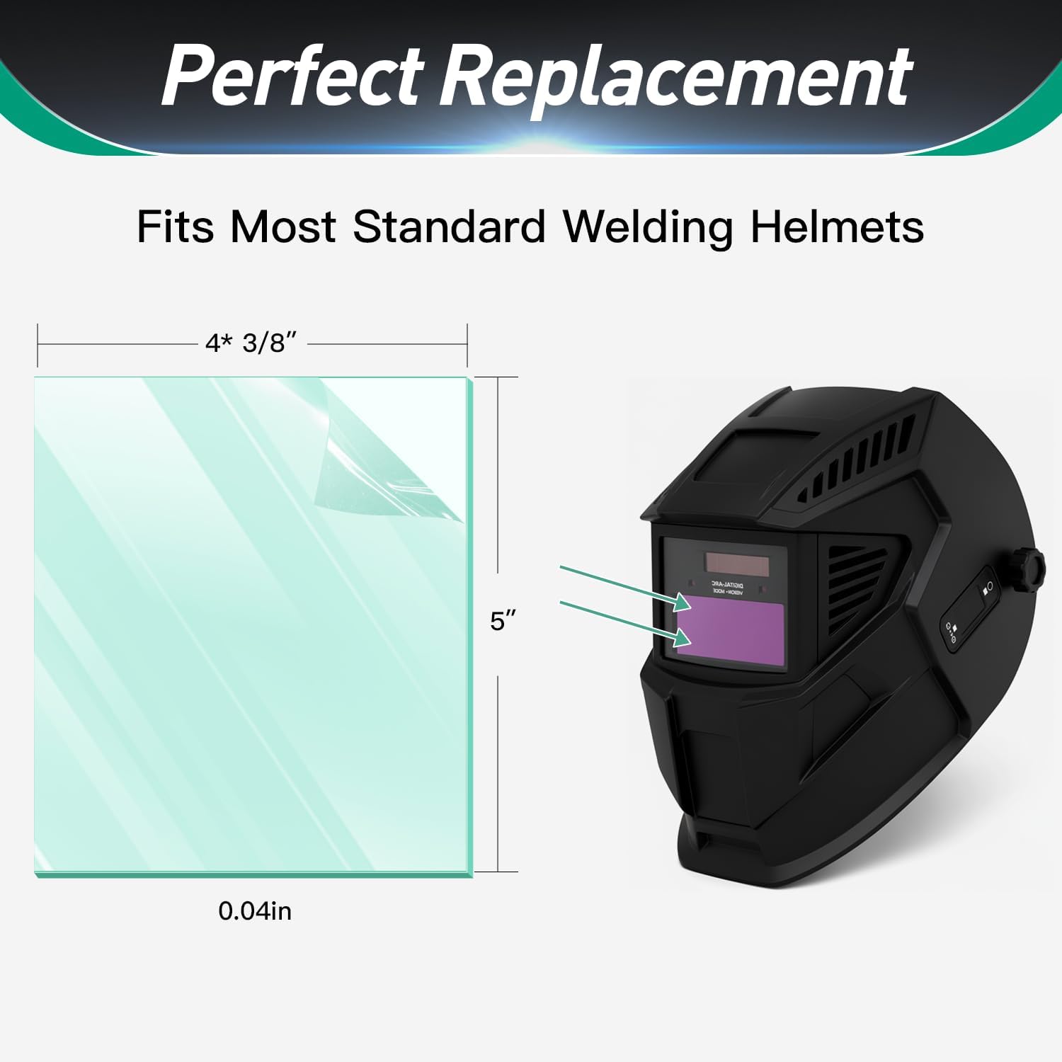 10 pack Performance Series Replacement Lens 231921 Combo Digital Elite Lenses Welding Helmet Parts Lens