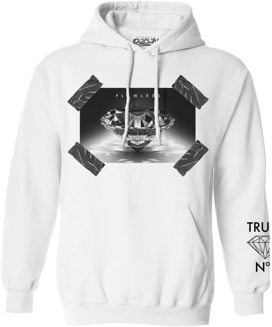 Popular Poison Masterpiece Diamond White Hoodie