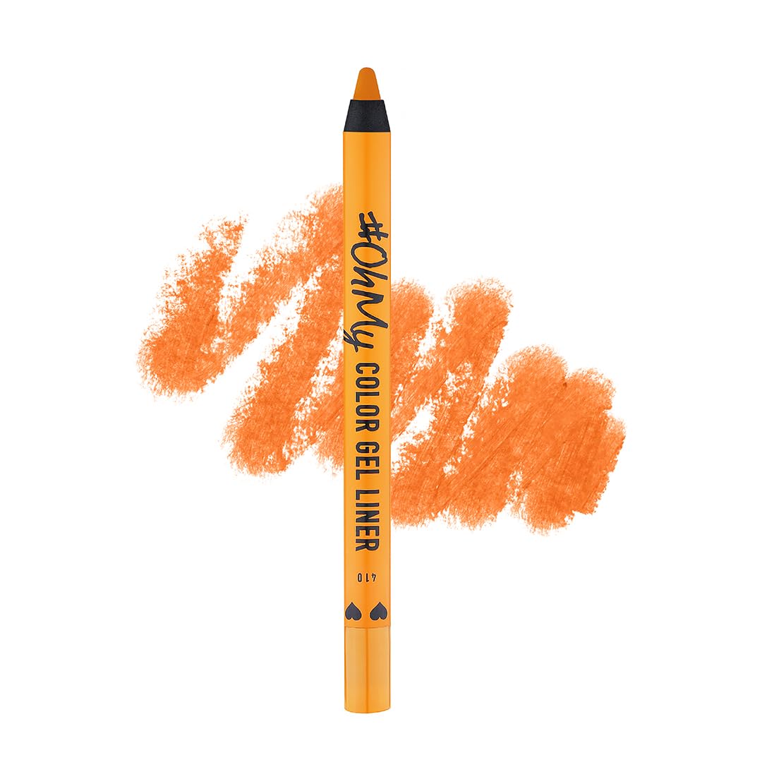 LAMEL Oh My Color Gel Eye liner Kajal Eyeliner – Shade 410 Sunrise | Waterproof, Smooth Eyeliner Pencil for All-Day Wear | 1.4g-picture-30