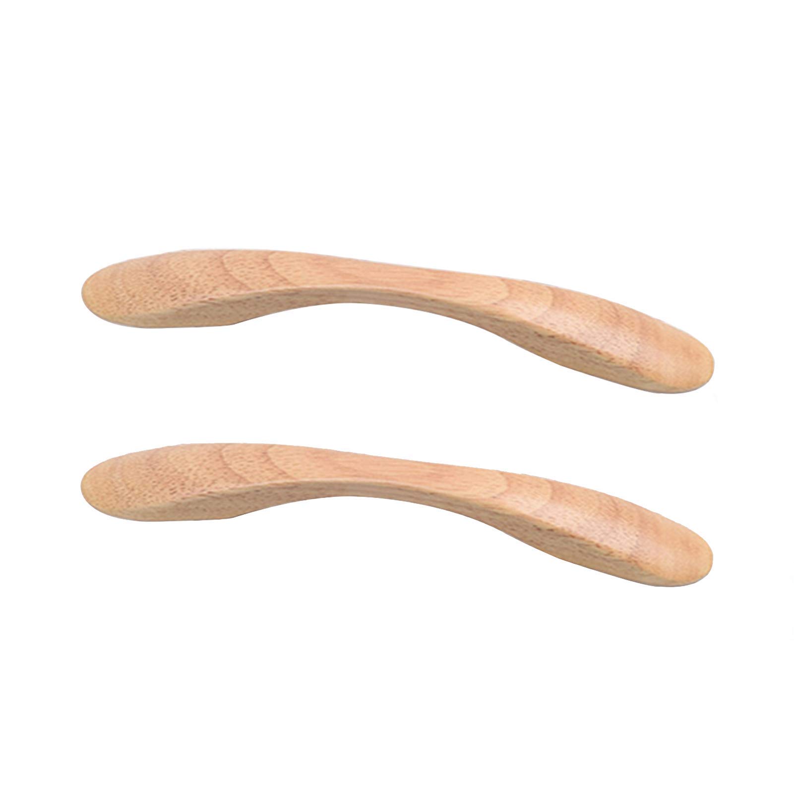 Poignée en bois et métal pour meuble de cuisine et tiroir de commode