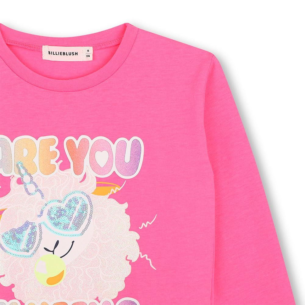 Billieblush U22380 Long Sleeve T-Shirt 6 Years