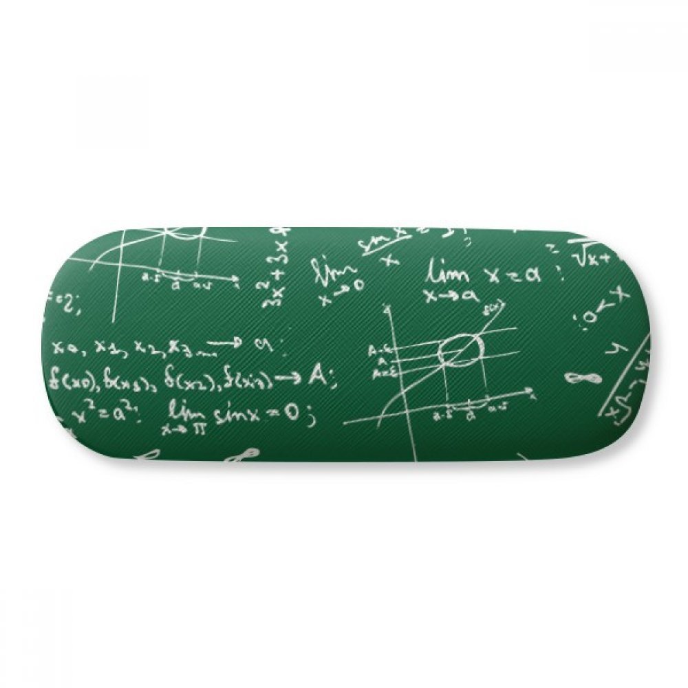 DIYthinker Green Limits Mathematical Formulas Glasses Case Eyeglasses Clam Shell Holder Storage Box Women's