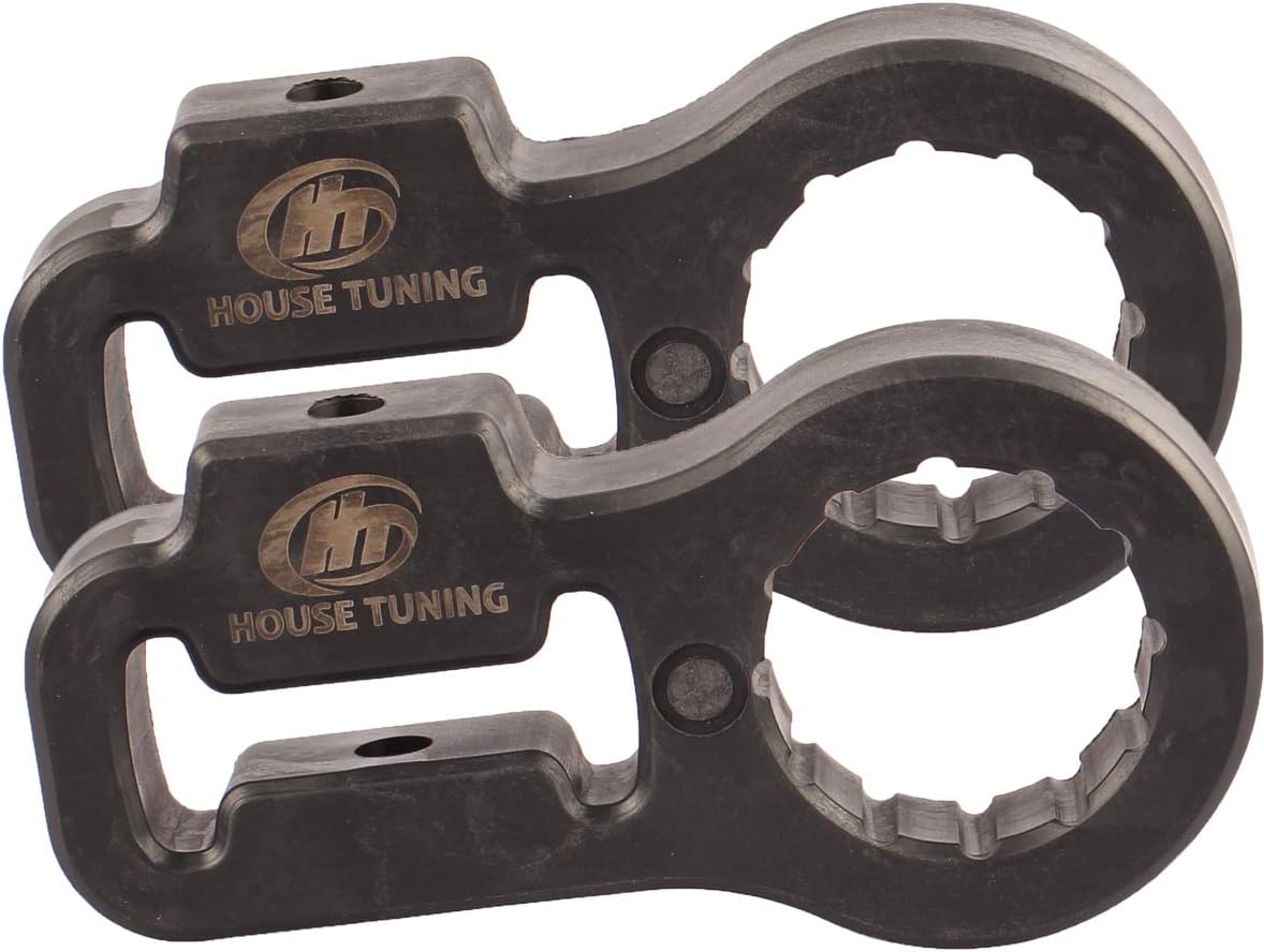 Off Road Lift Jack Handle Keeper, Jack Handle Isolator,Lift Jack Mount Bracket-Pack of 2(Black)