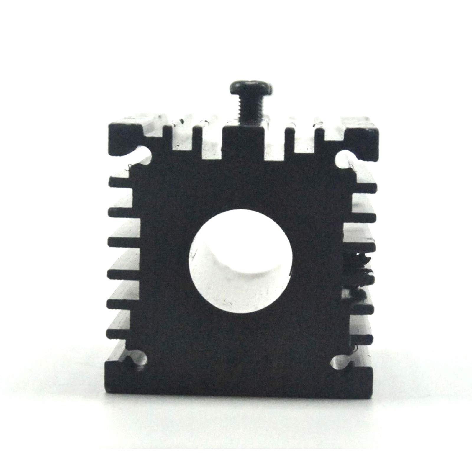 2 Supports De Dissipateur Thermique Dorés Pour Diode Laser 12 Mm - Neufs, Pour Labo Ou Industrie