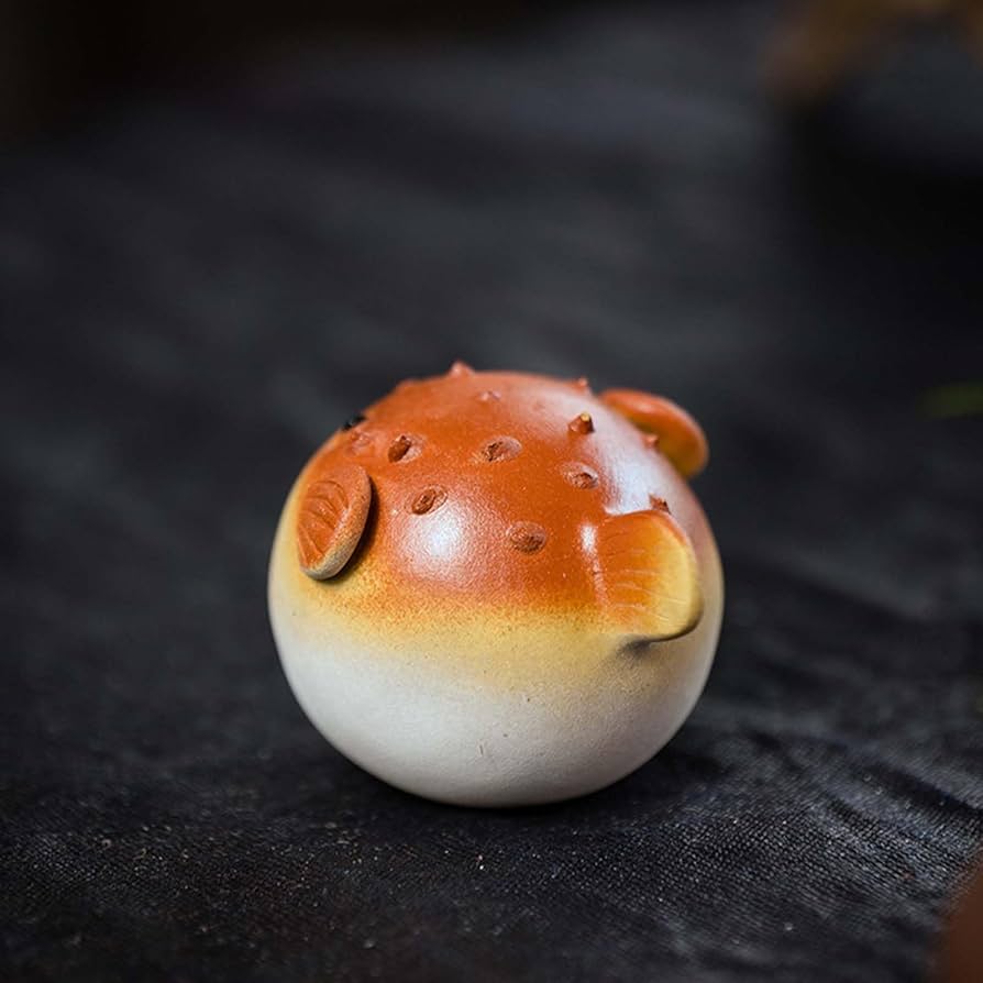 フグのオブジェ　置物　フグ【国産】 Amazon.co.jp: フグの置物現実的なプラスチック製の野生のフグの