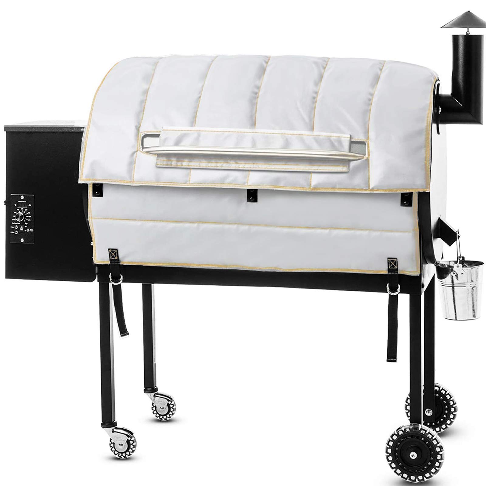 Hisencn Grill Thermal Insulated Blanket for Traeger pro 34 Series, Traeger  34, Texas Grill Models, Grill Blanket for Traeger BAC628, Traeger Grill