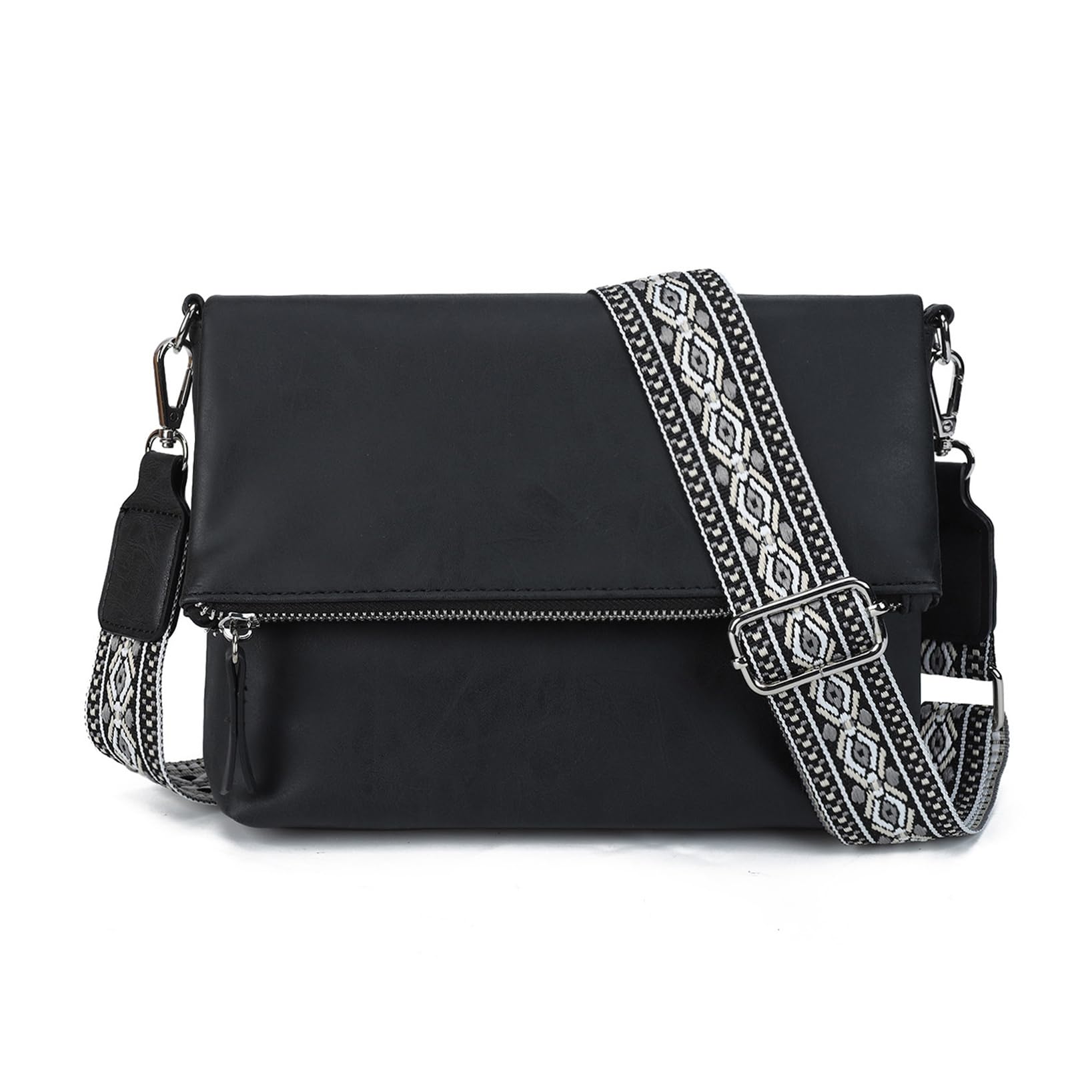 Gladdon borsa tracolla donna, borse donna con 3 scomparti, cartella con multitasche per contenere ciò di cui una donna ha bisogno, morbida e facile da usare